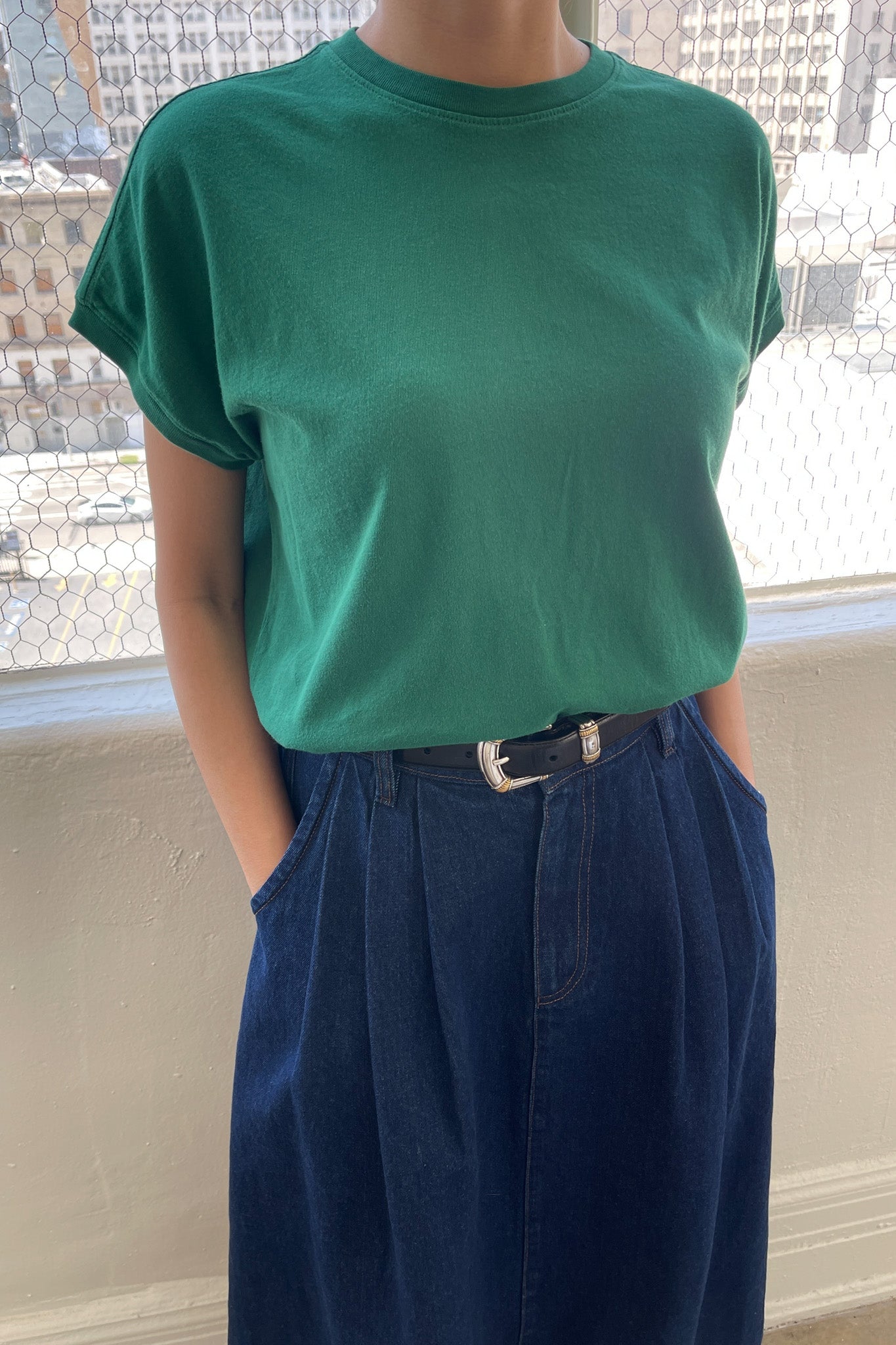 Ease Tee - Deep Green