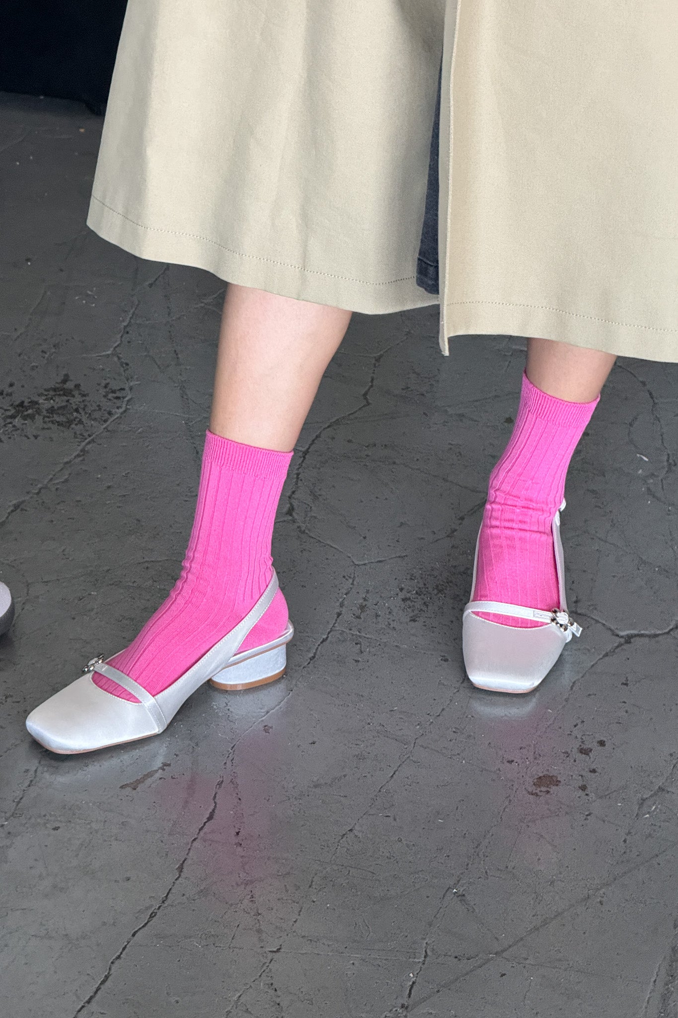 Her Socks (MC cotton) - Bright Pink