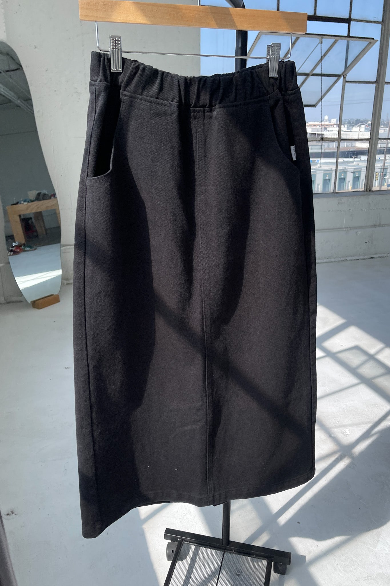 Long City Skirt - Black