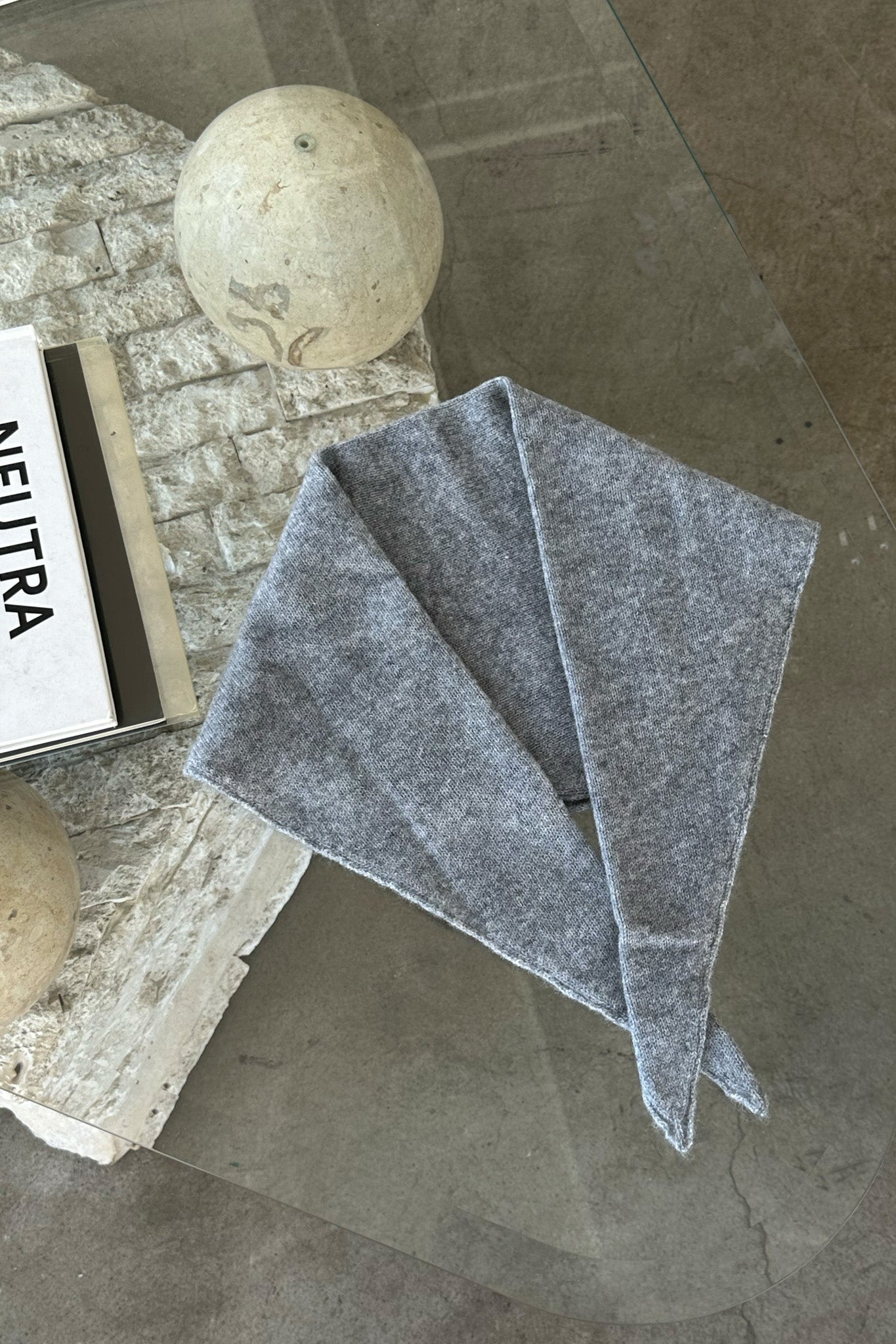 Bandana Cachemire - Ht.gris