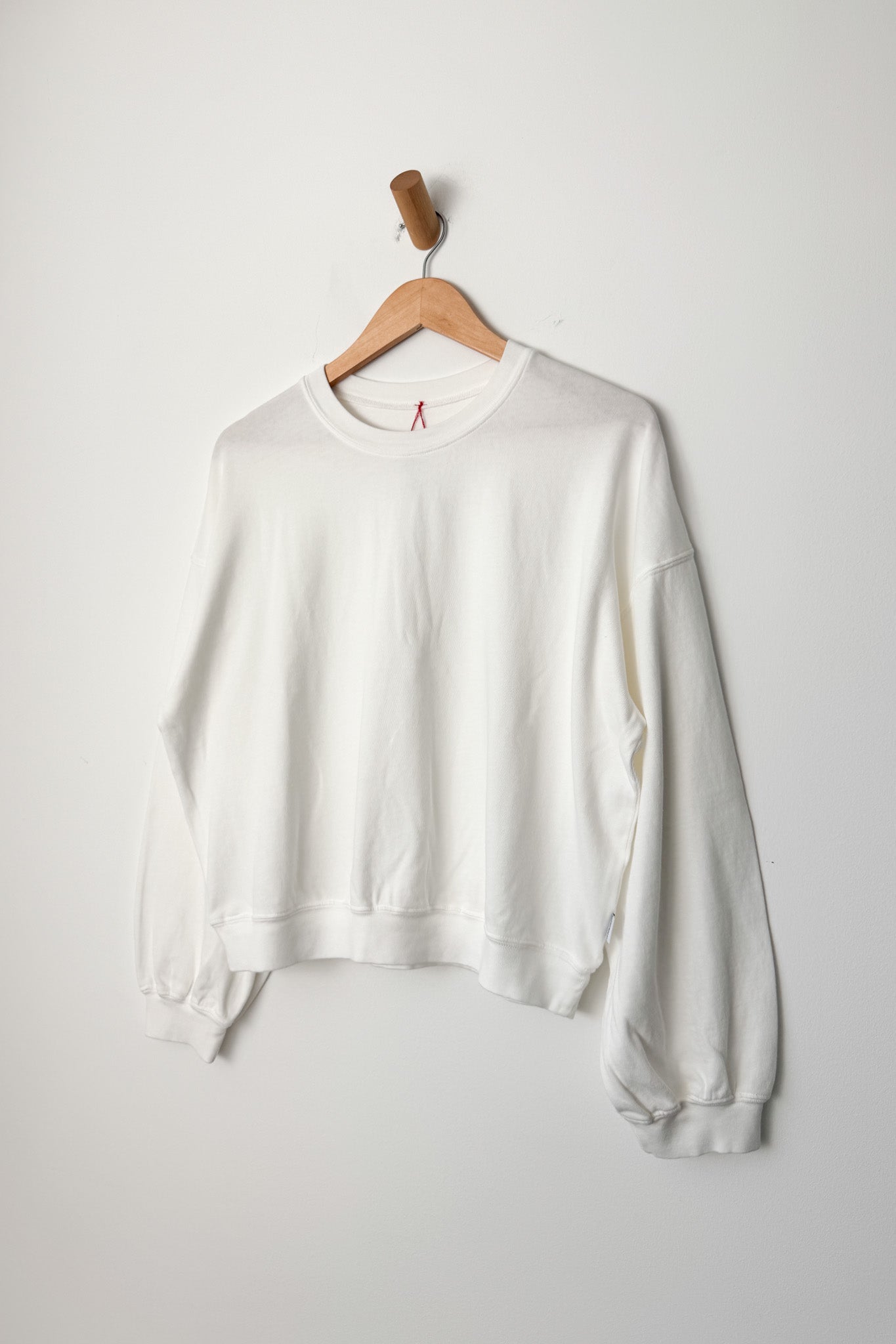 Cali Jersey Sweatshirt - Vintage White