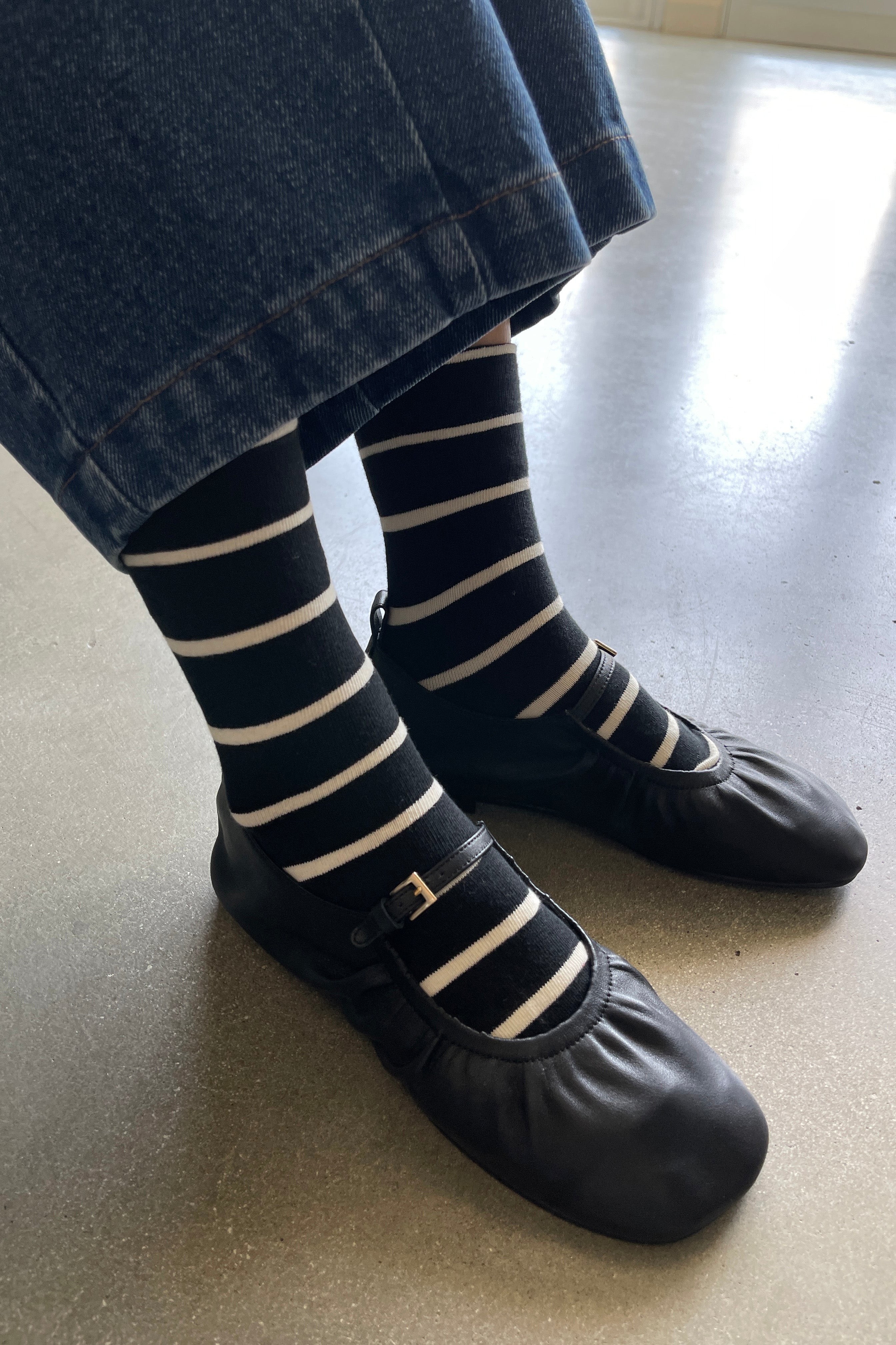 Wally Socks - Black Wally Socks - Black