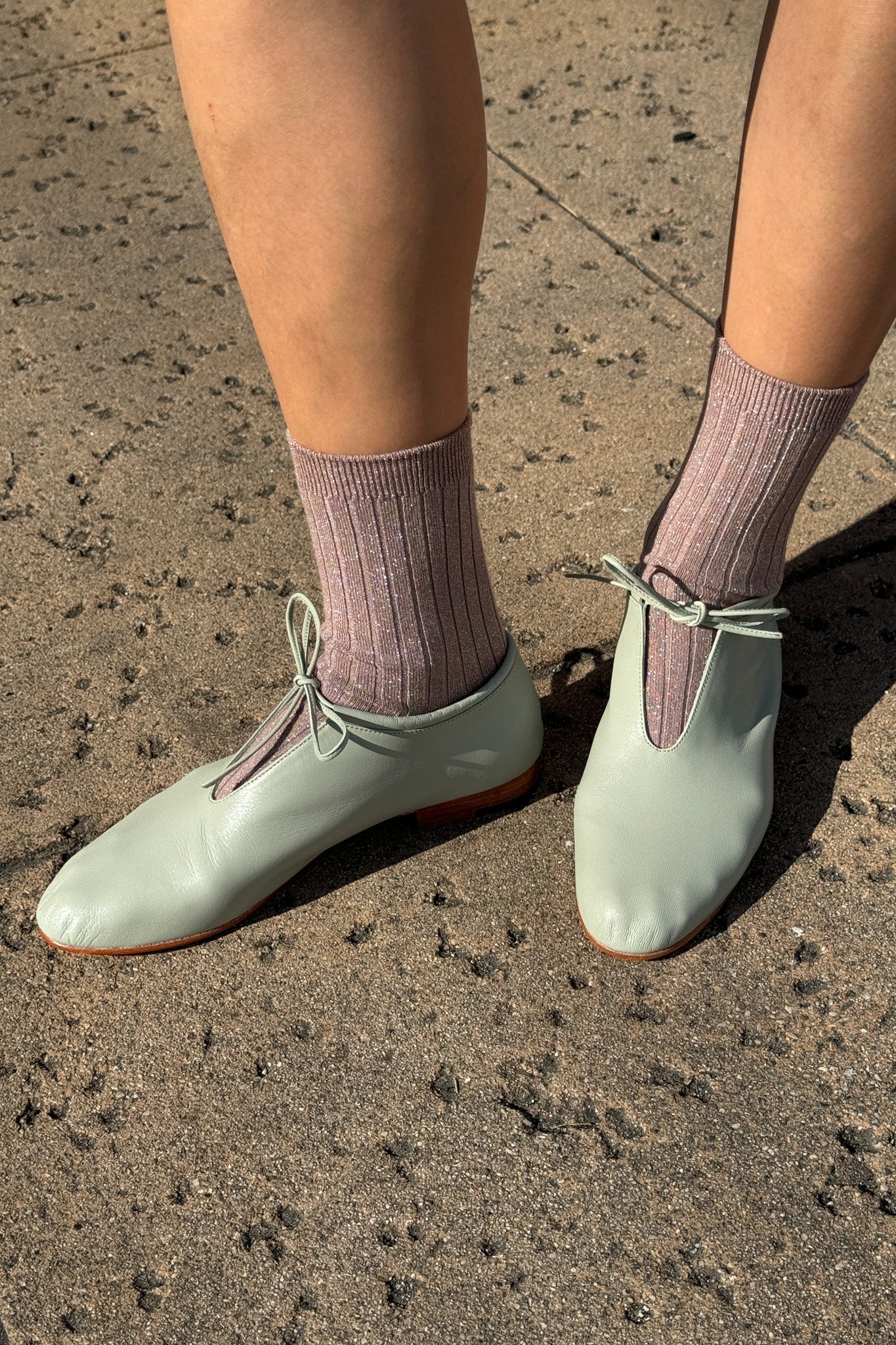 Her Socks (Glitter) Jute Glitter