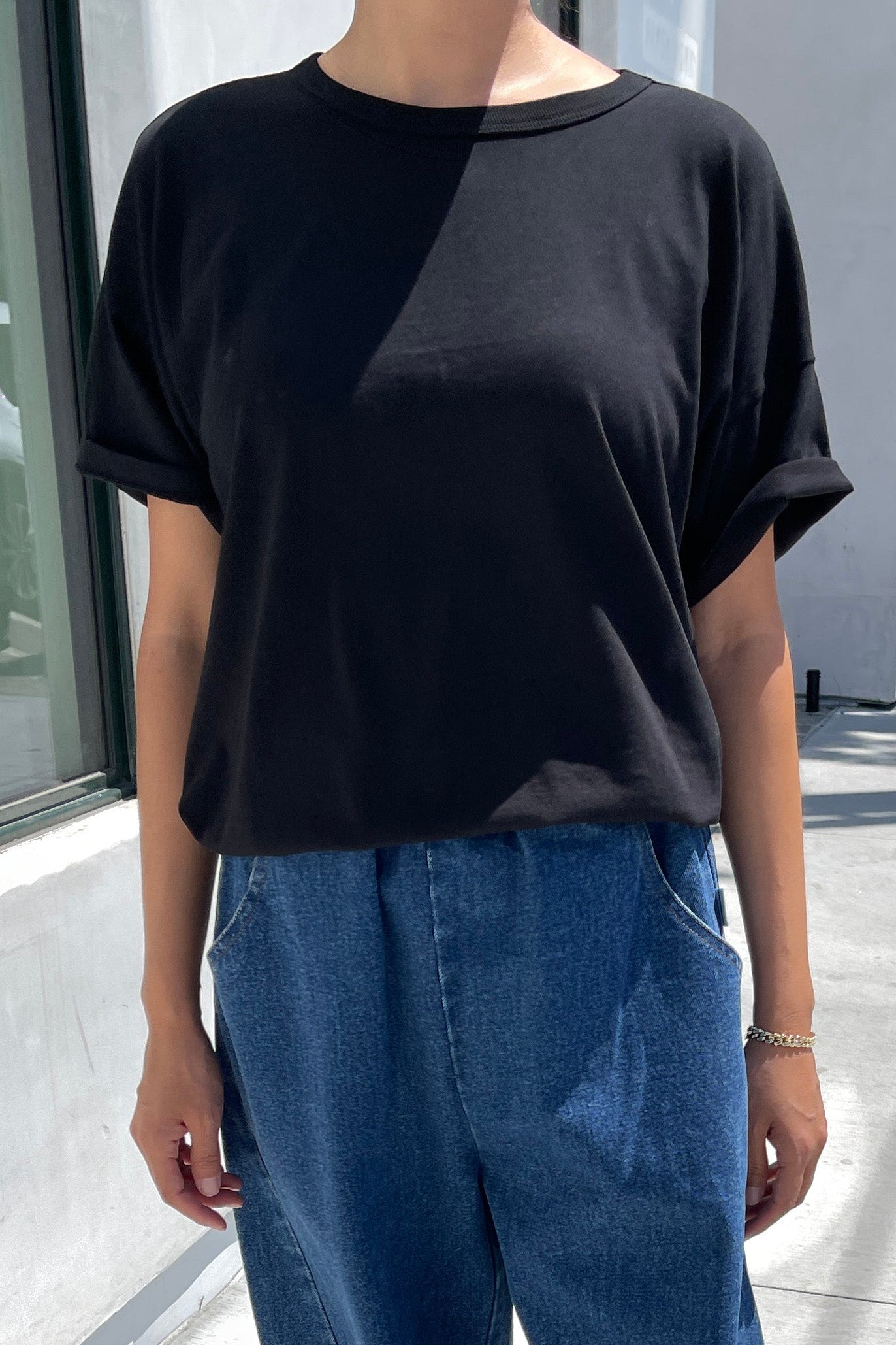 Her Tee - True Black