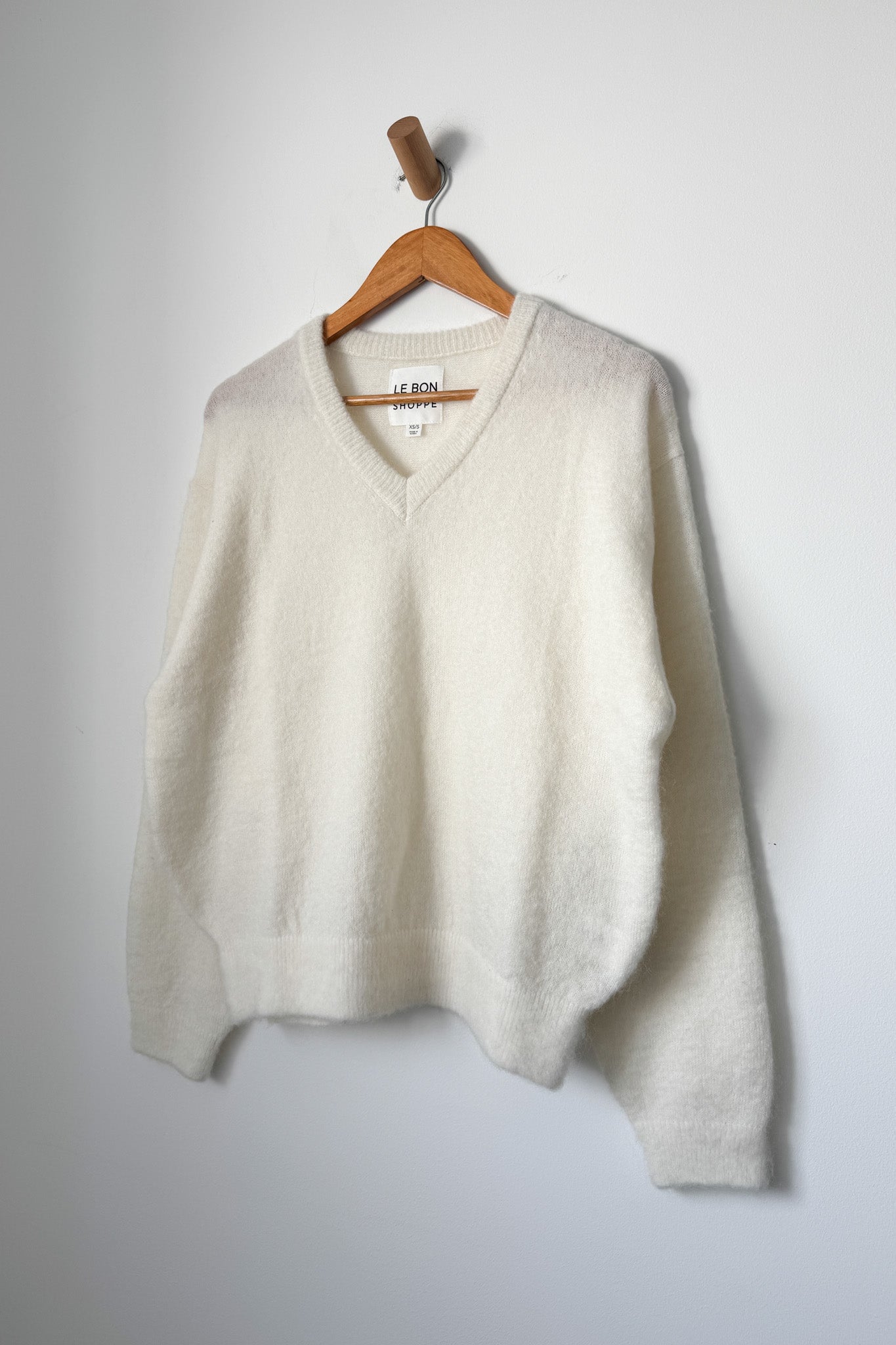 James Mohair Sweater - Snow