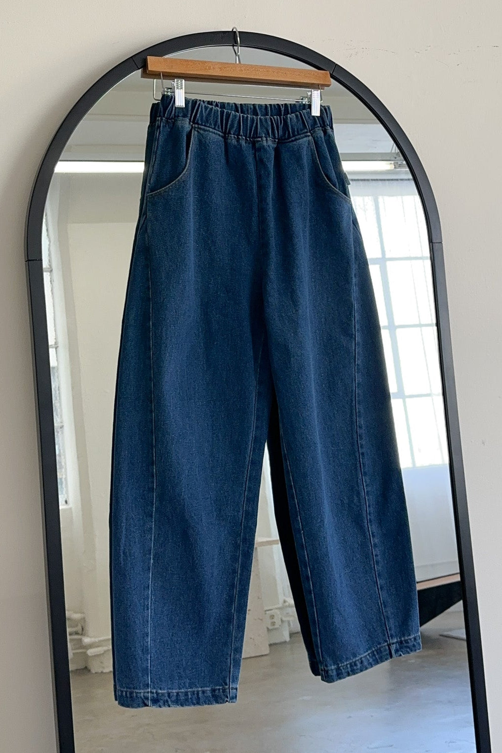Long Arc Pants - Blue Denim