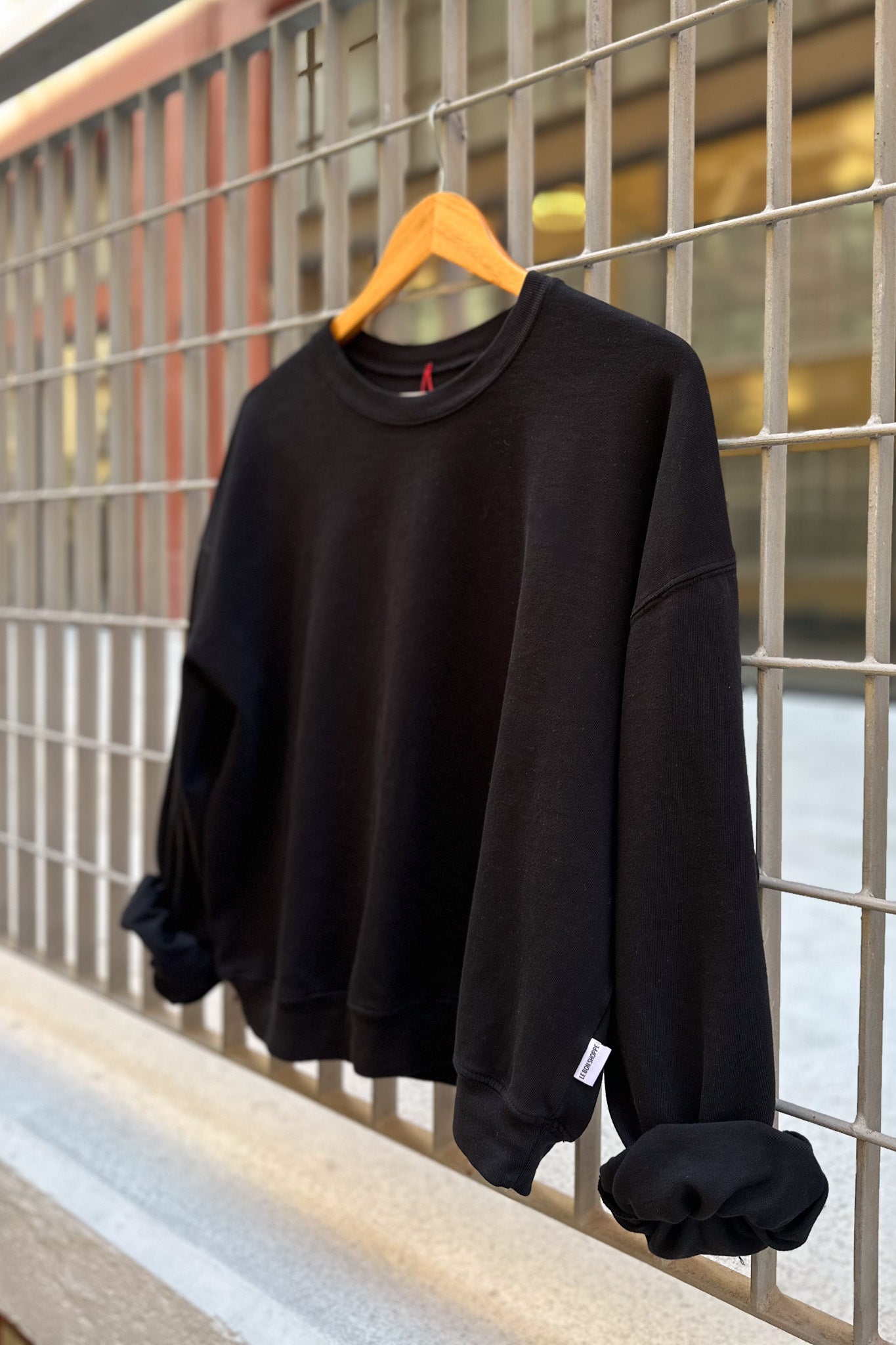 Cali Jersey Sweatshirt - True Black