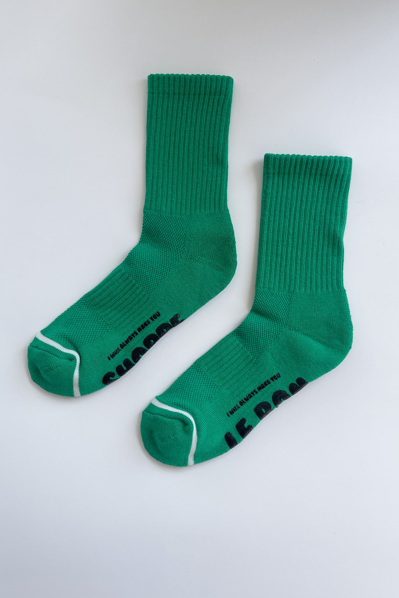 Hugger Socks - KELLY/ BLACK