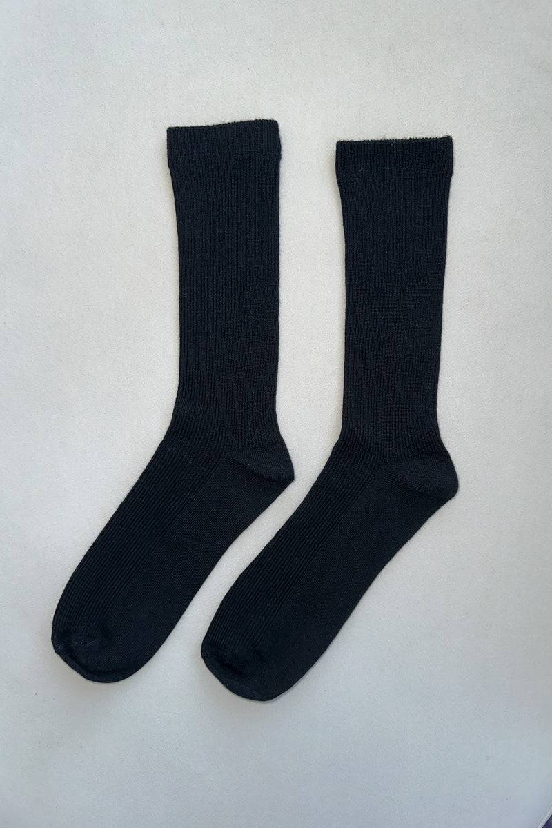 Calcetines tipo pantalón - Negro