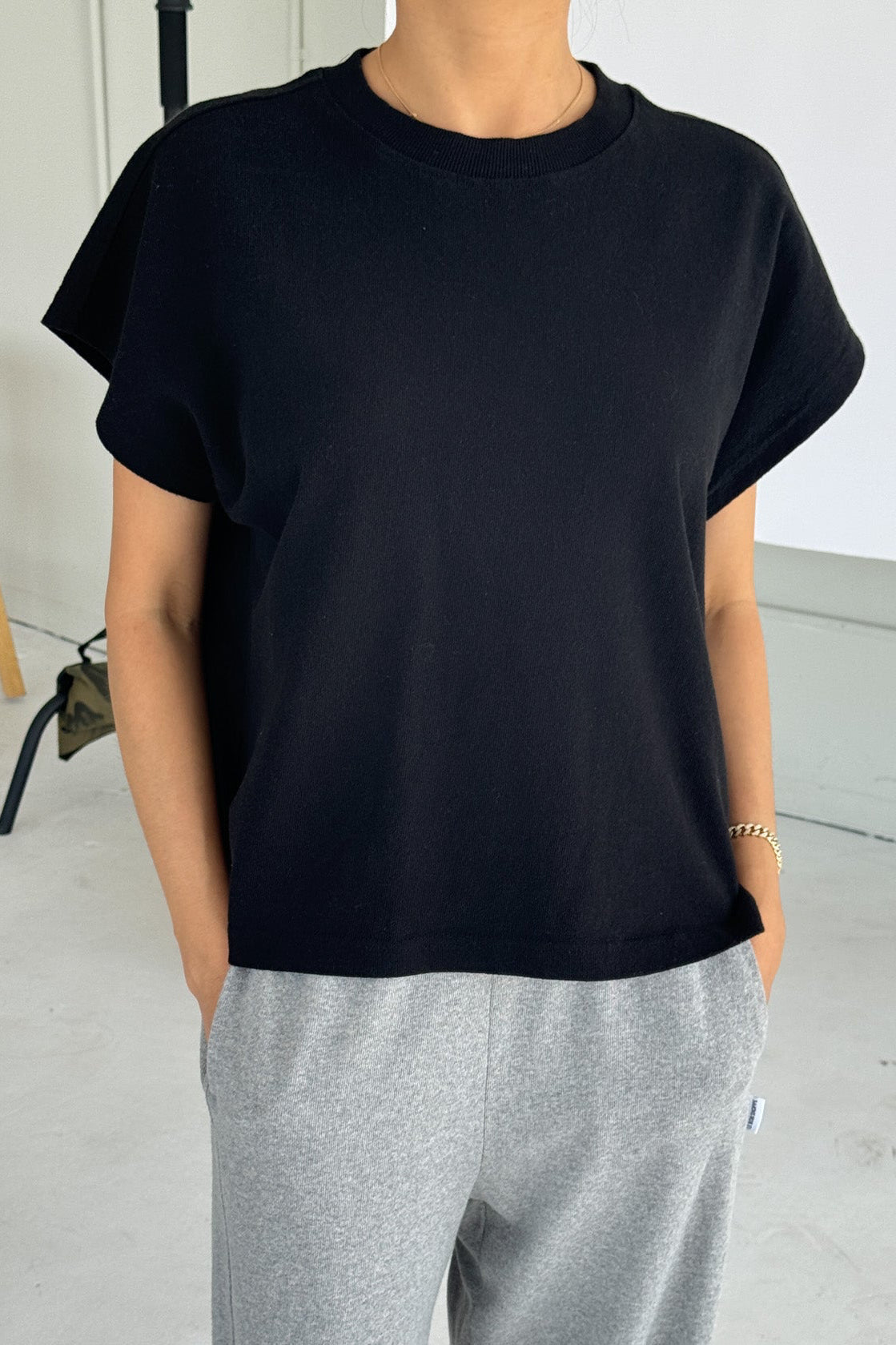 Camiseta Jeanne - Negro