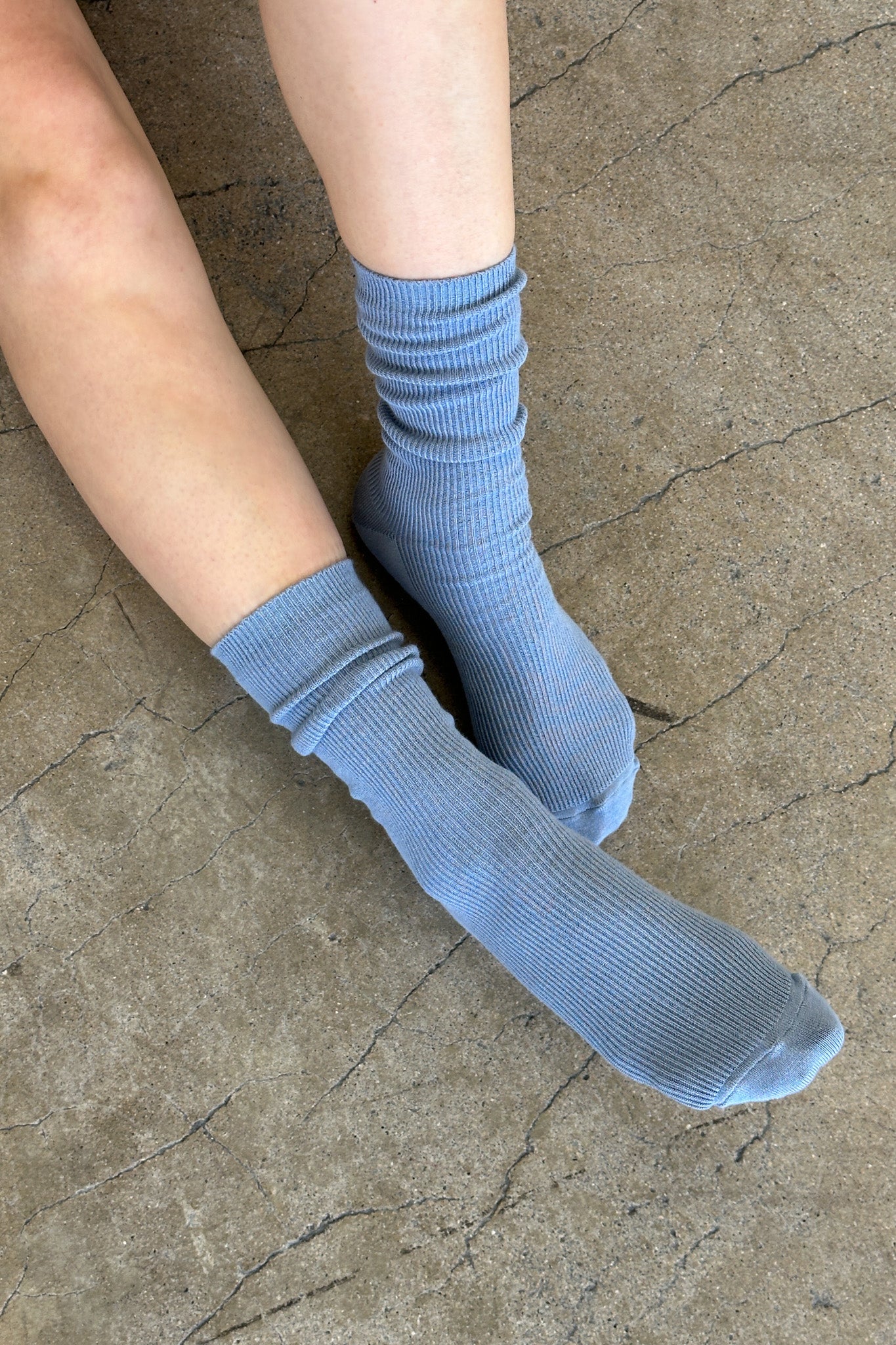 Chaussettes Pantalon - Cloche Bleue