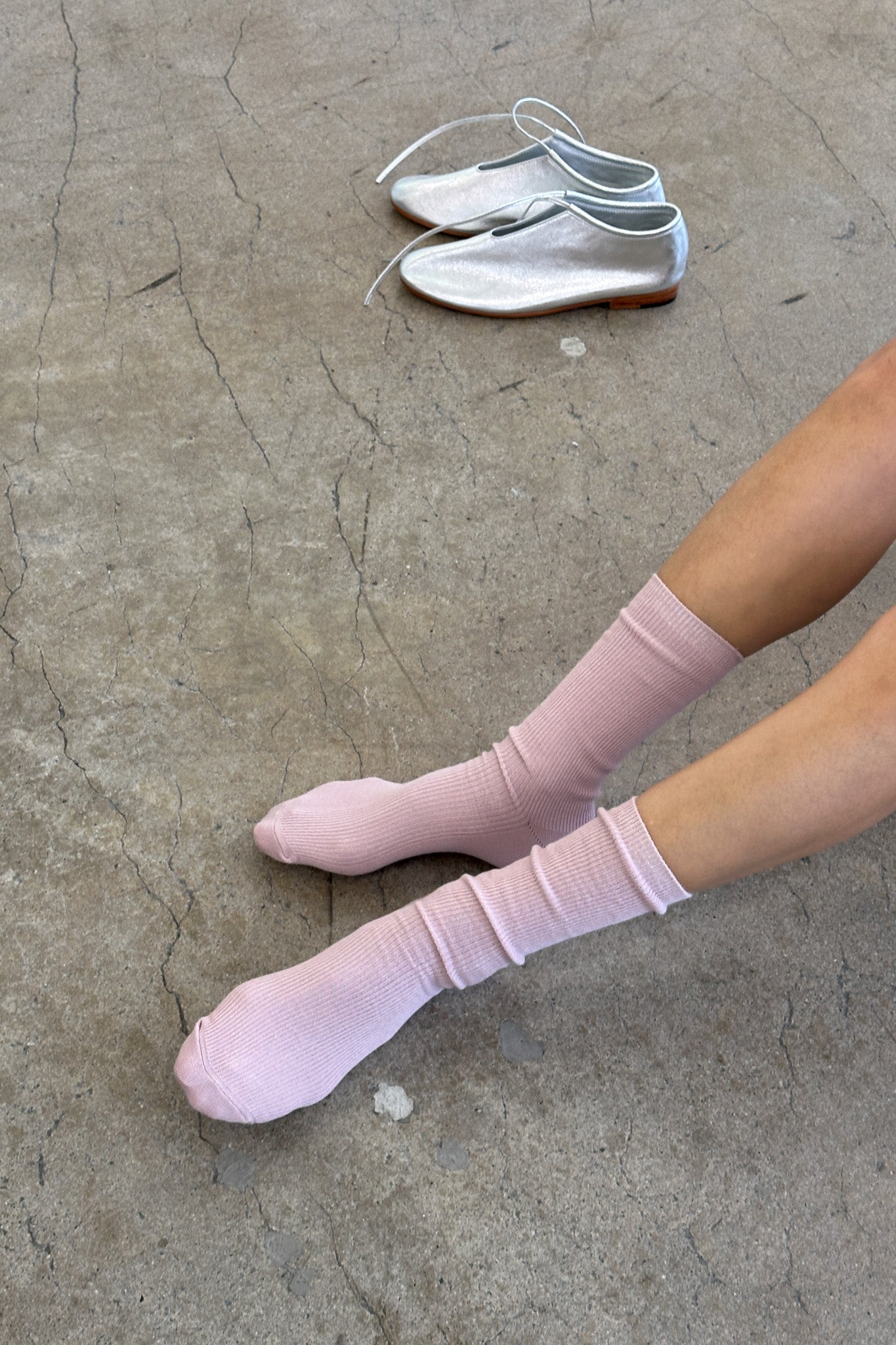 Chaussettes Pantalons - Eau de Rose