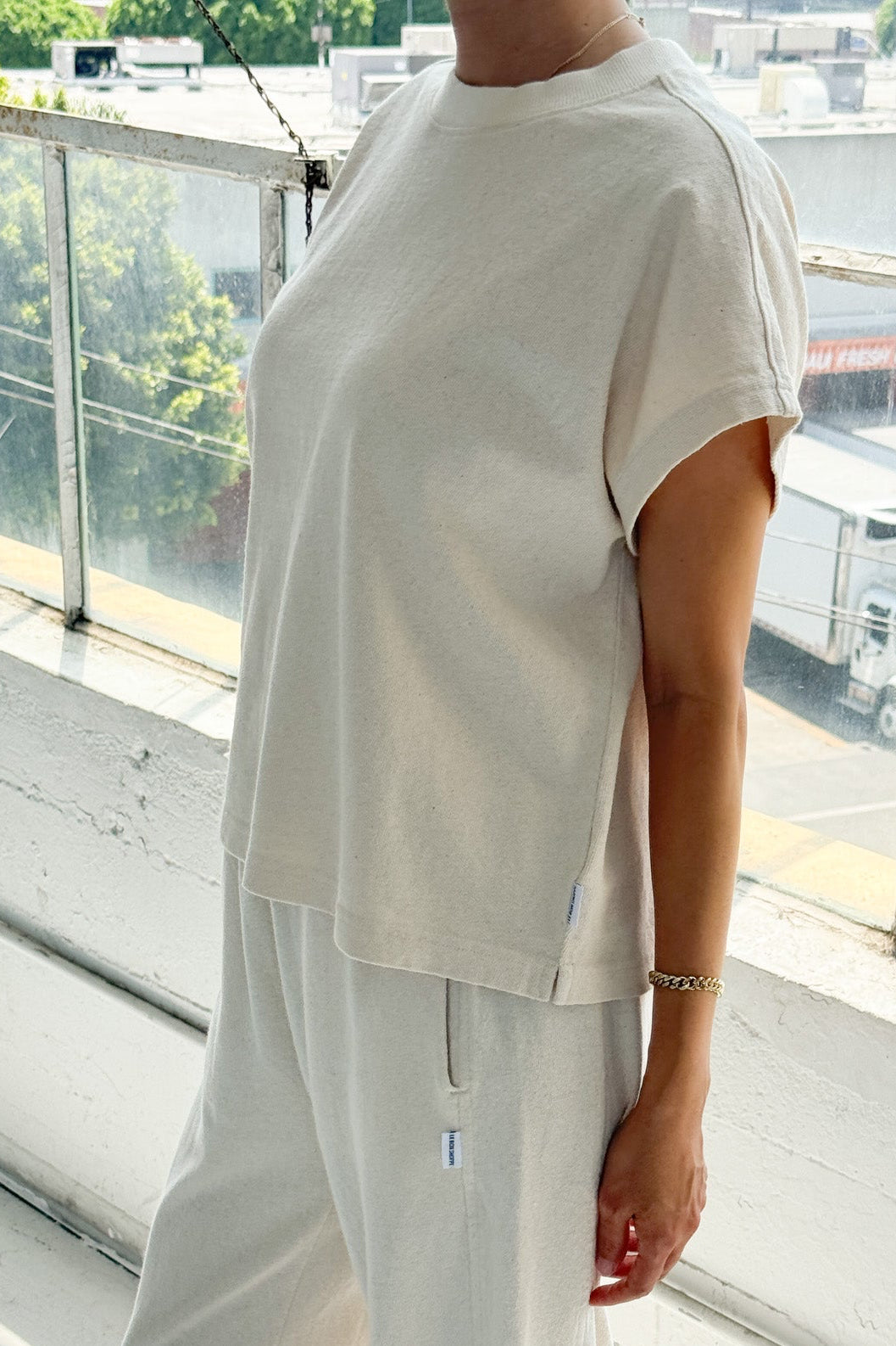 Camiseta Jeanne - Natural