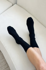 Calcetines tipo pantalón - Negro
