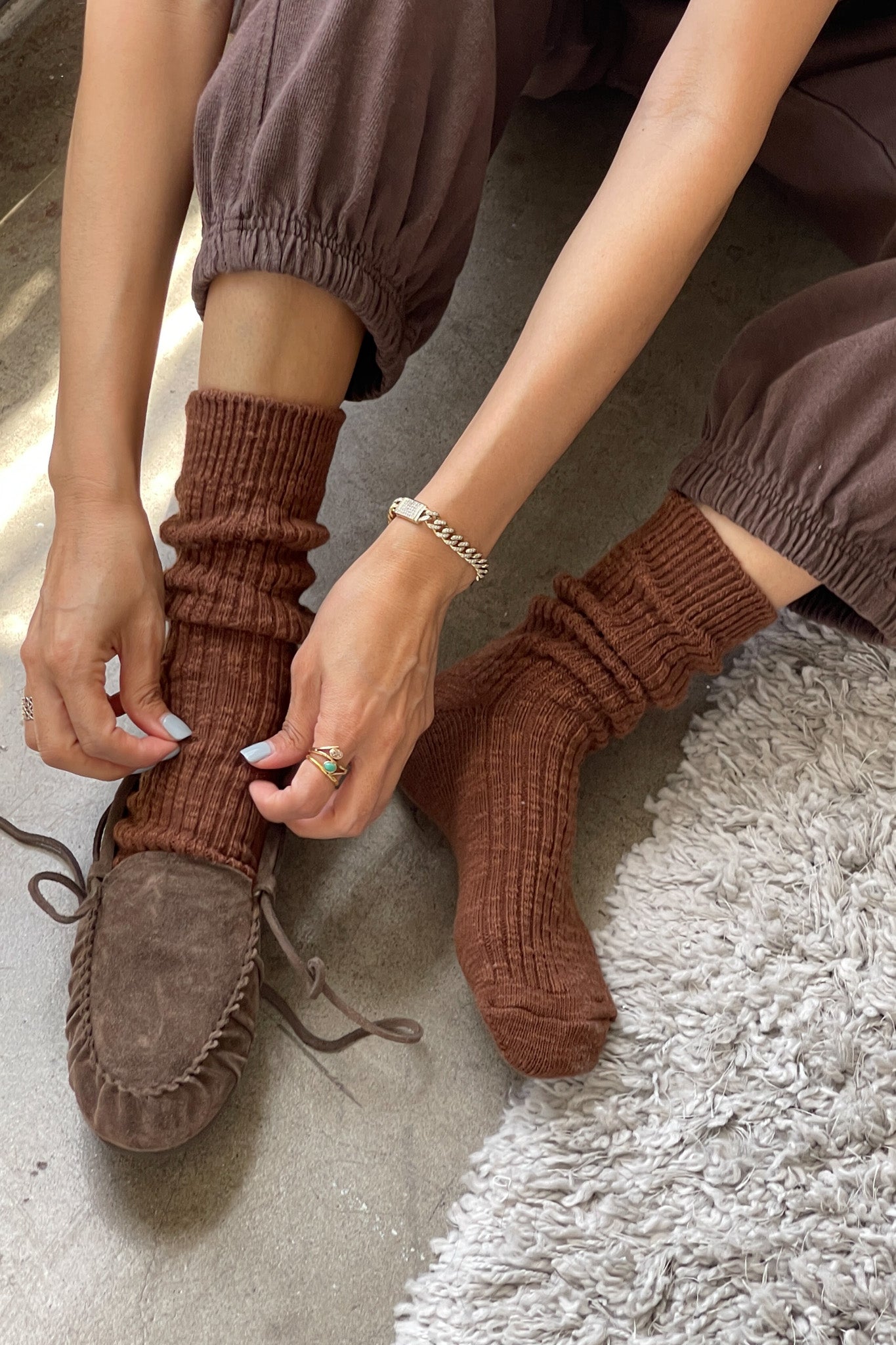 Cottage Socks - Bear