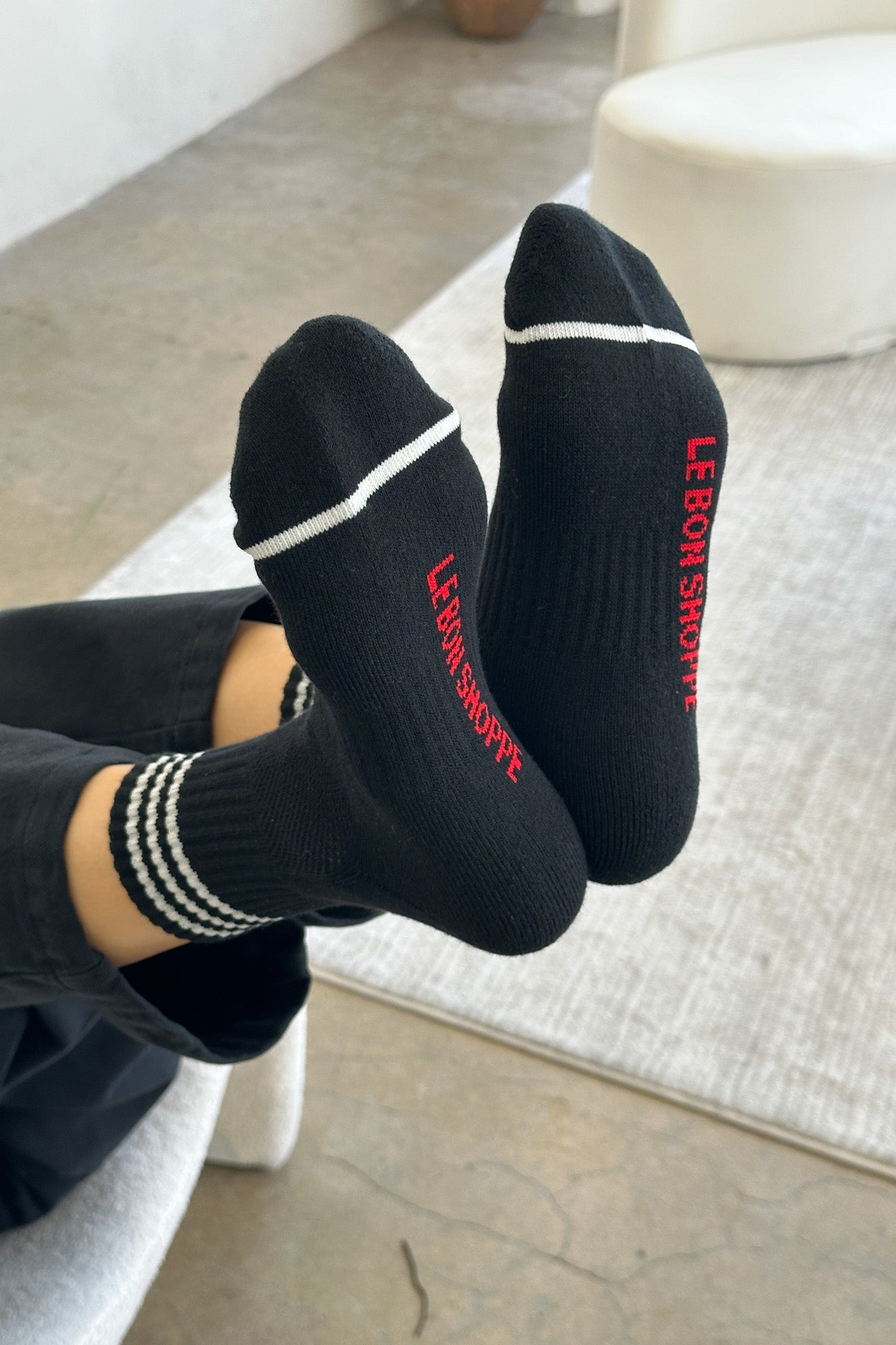 Girlfriend Socks - Black