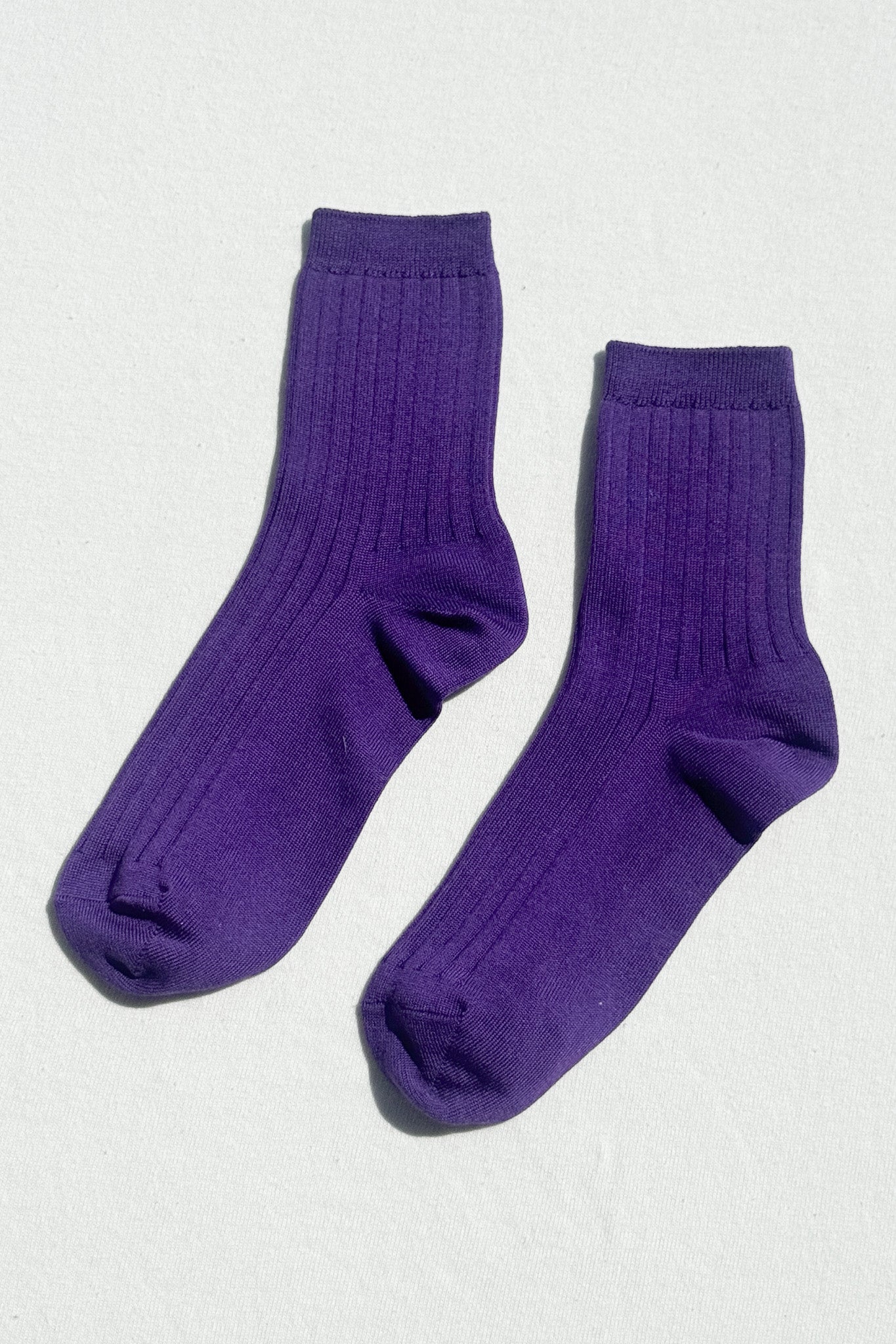 Her Socks (MC cotton) - Eggplant