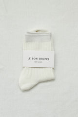 Her Socks (algodón MC) - Blanco clásico