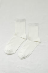 Her Socks (MC cotton) - Classic White