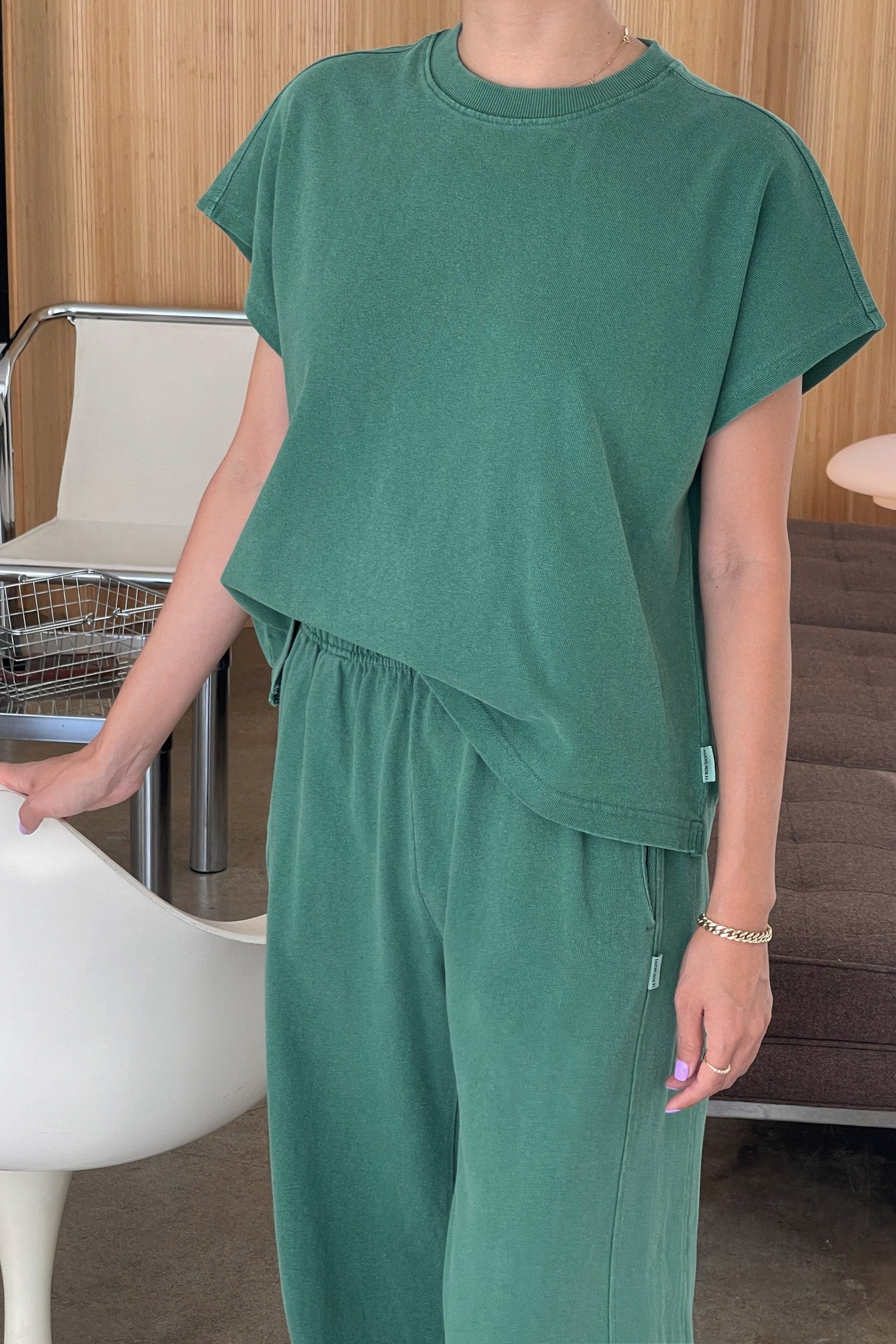 Camiseta Jeanne - Albahaca