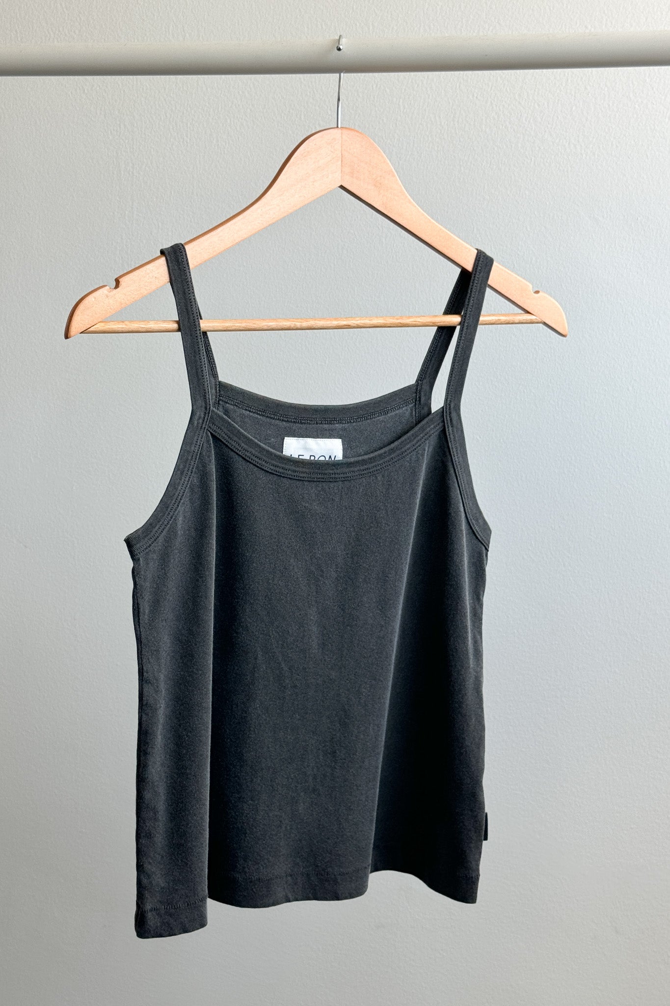 Dana Cami (Organic Cotton)- Vintage Black