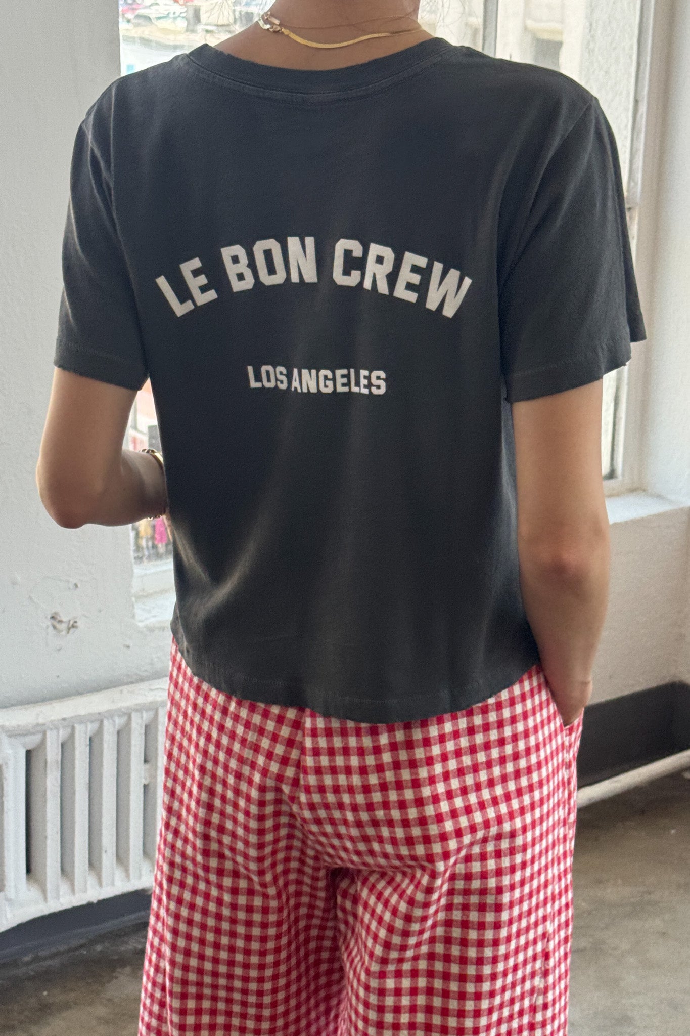 Darling Tee - Le bon Crew (Vintage Black)