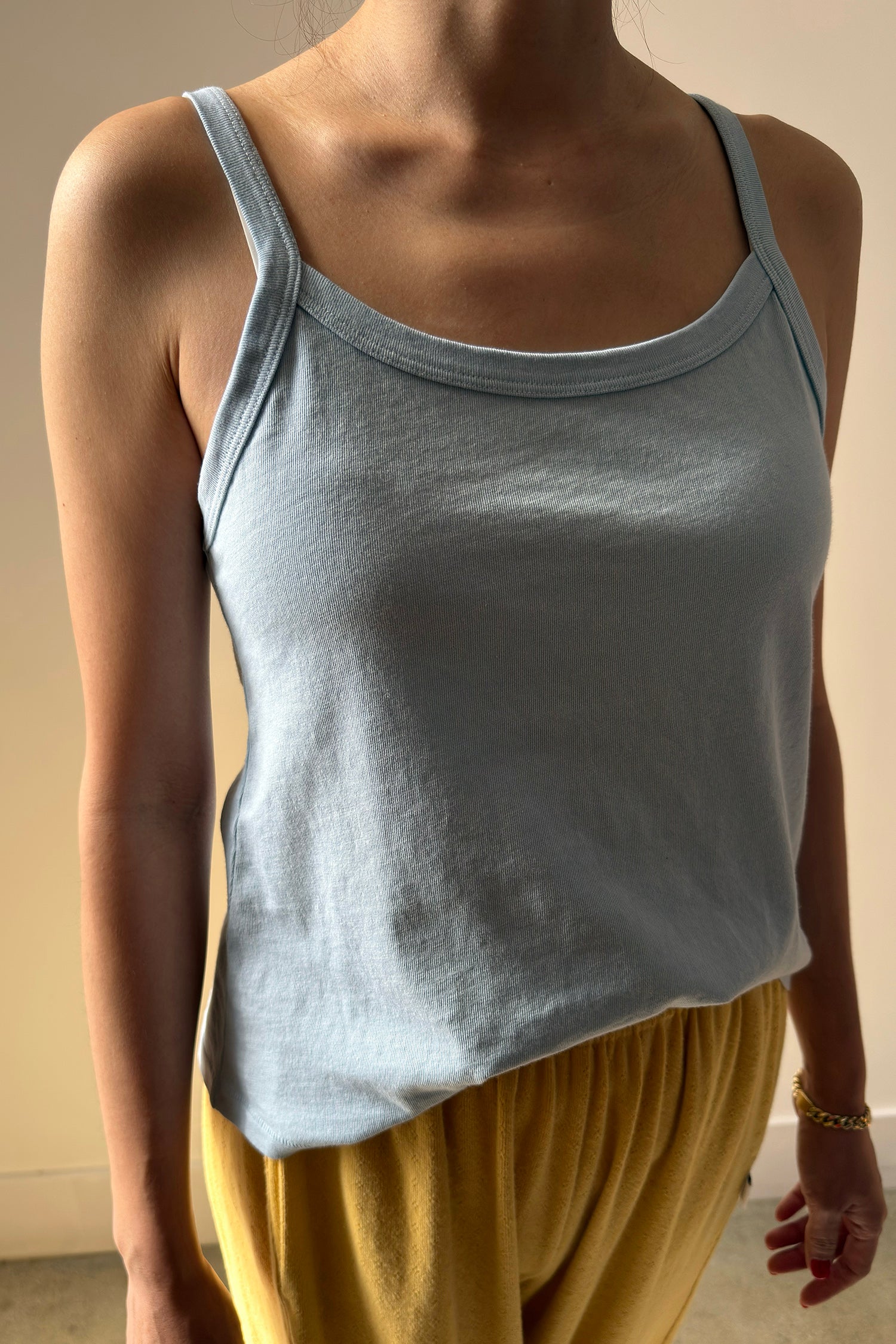 Organic Cotton Dana Cami - Baby Blue