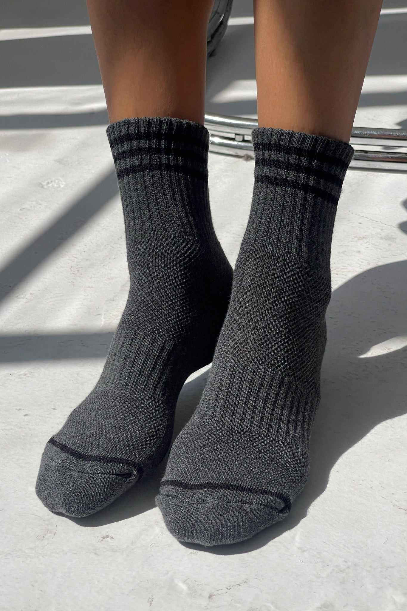 Girlfriend Socks - Soot