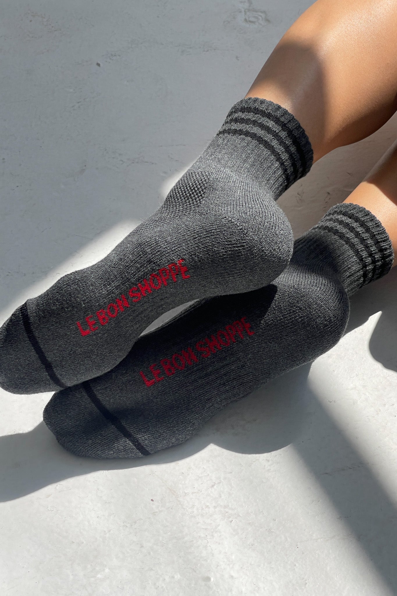 Girlfriend Socks - Soot