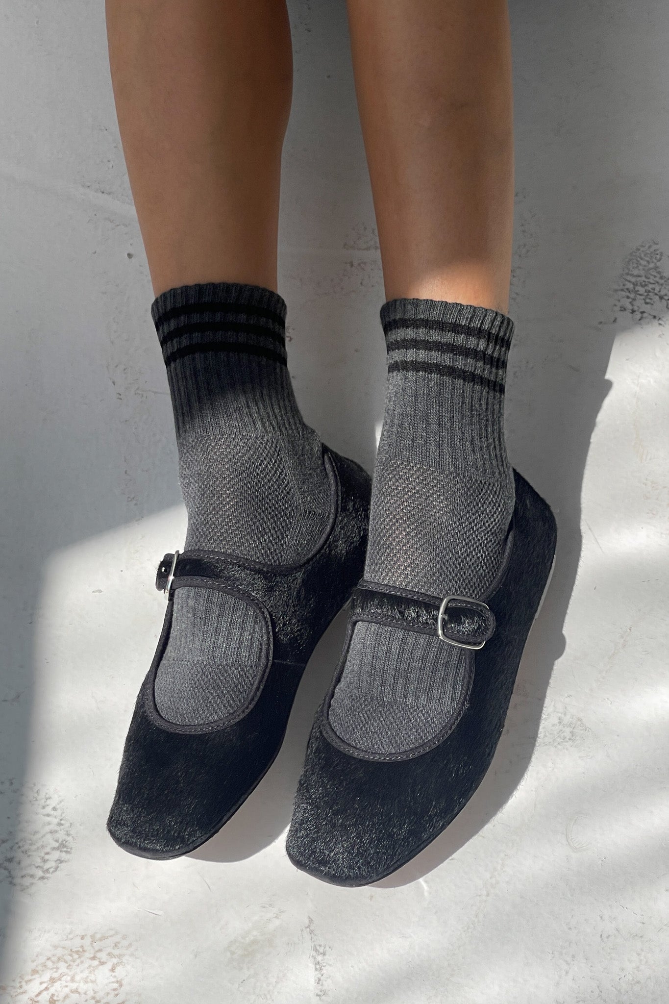 Girlfriend Socks - Soot
