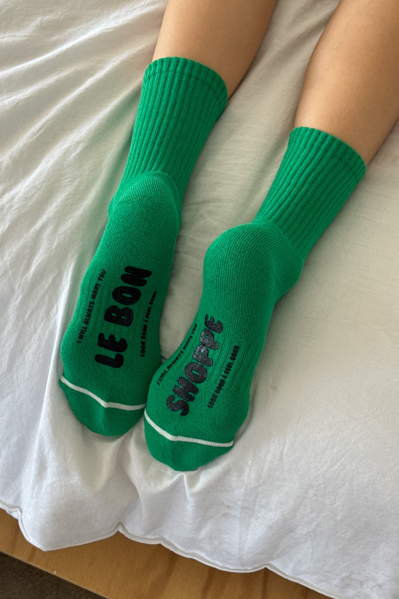 Hugger Socks - KELLY/ BLACK