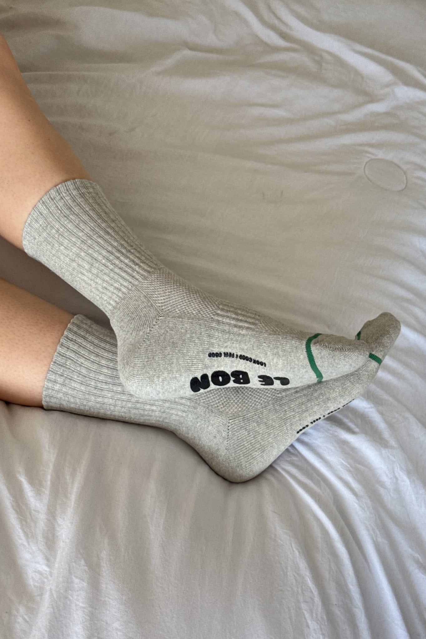Hugger Socks - HT GREY/ BLACK
