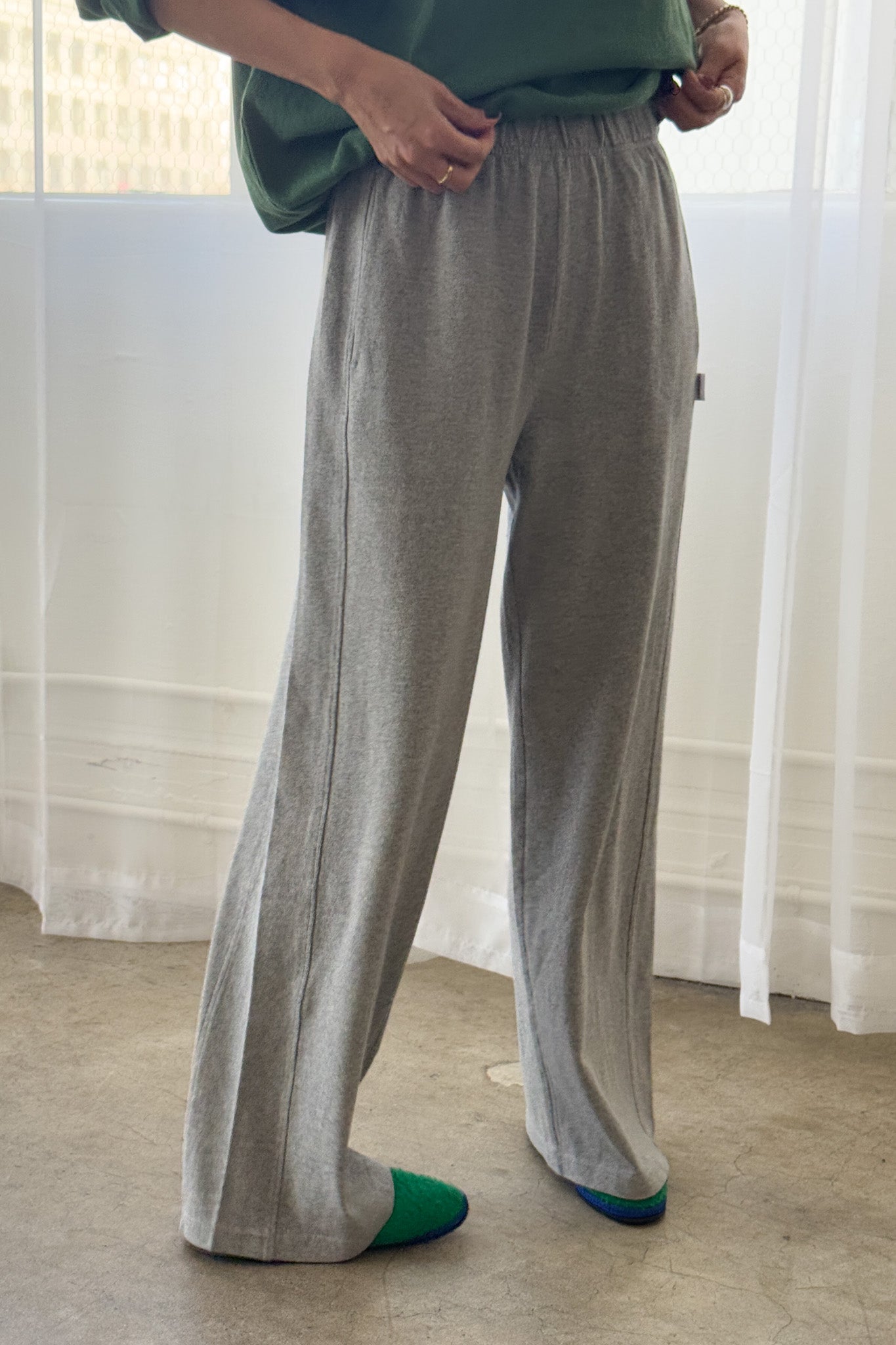 Breezy Pants - Ht.Grey