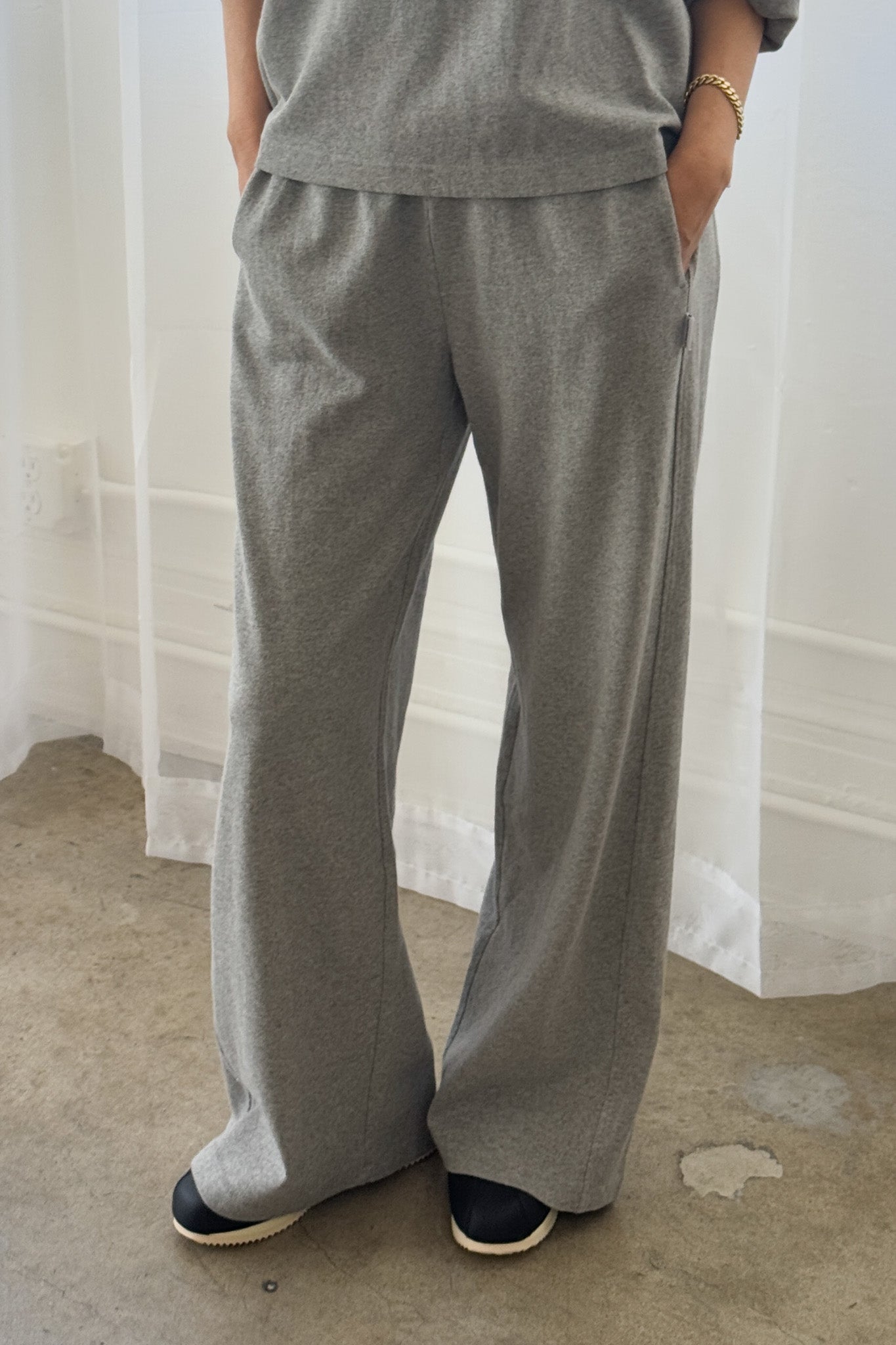 Breezy Pants - Ht.Grey