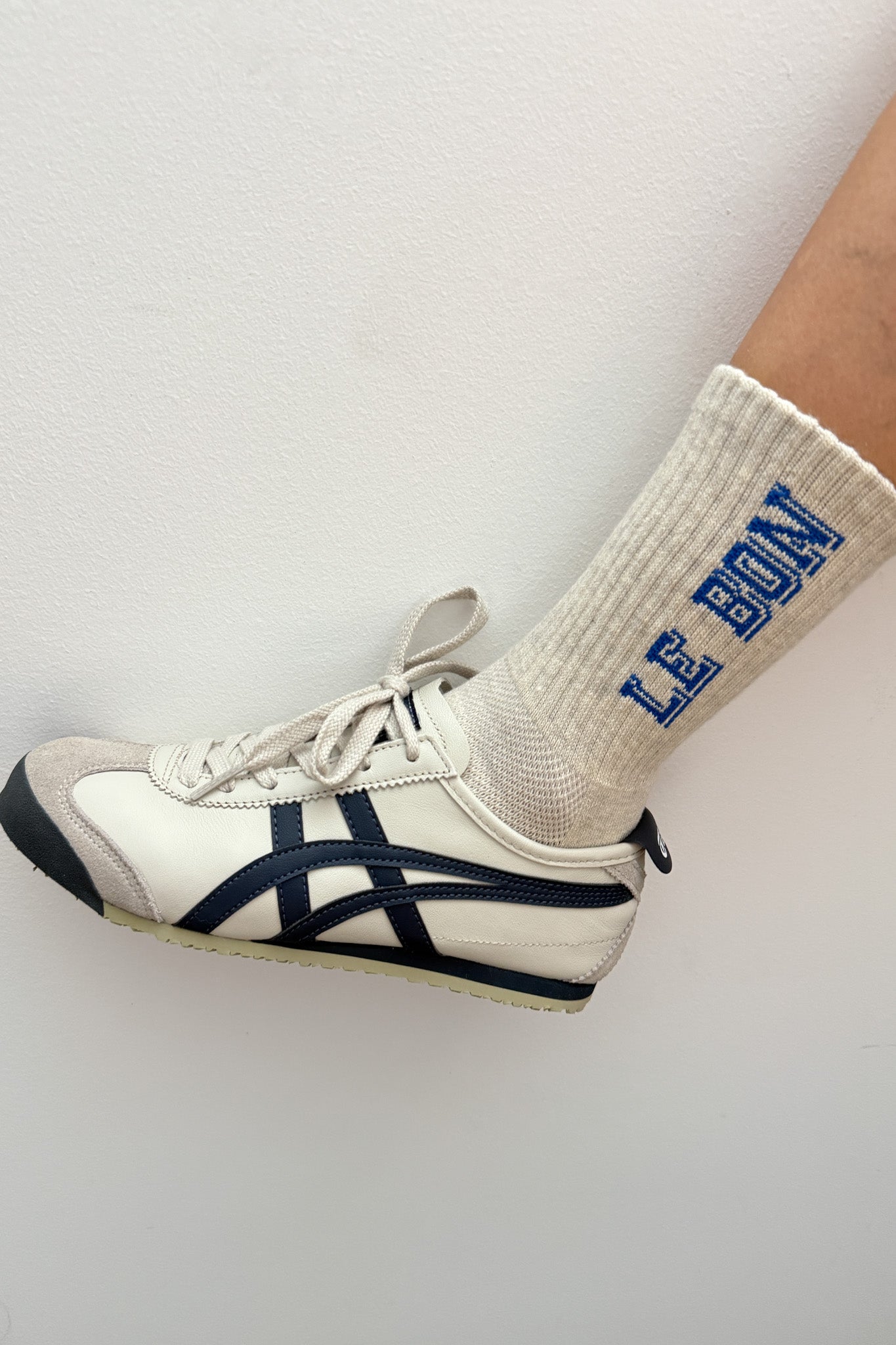Preppy Socks - Ice/Blue