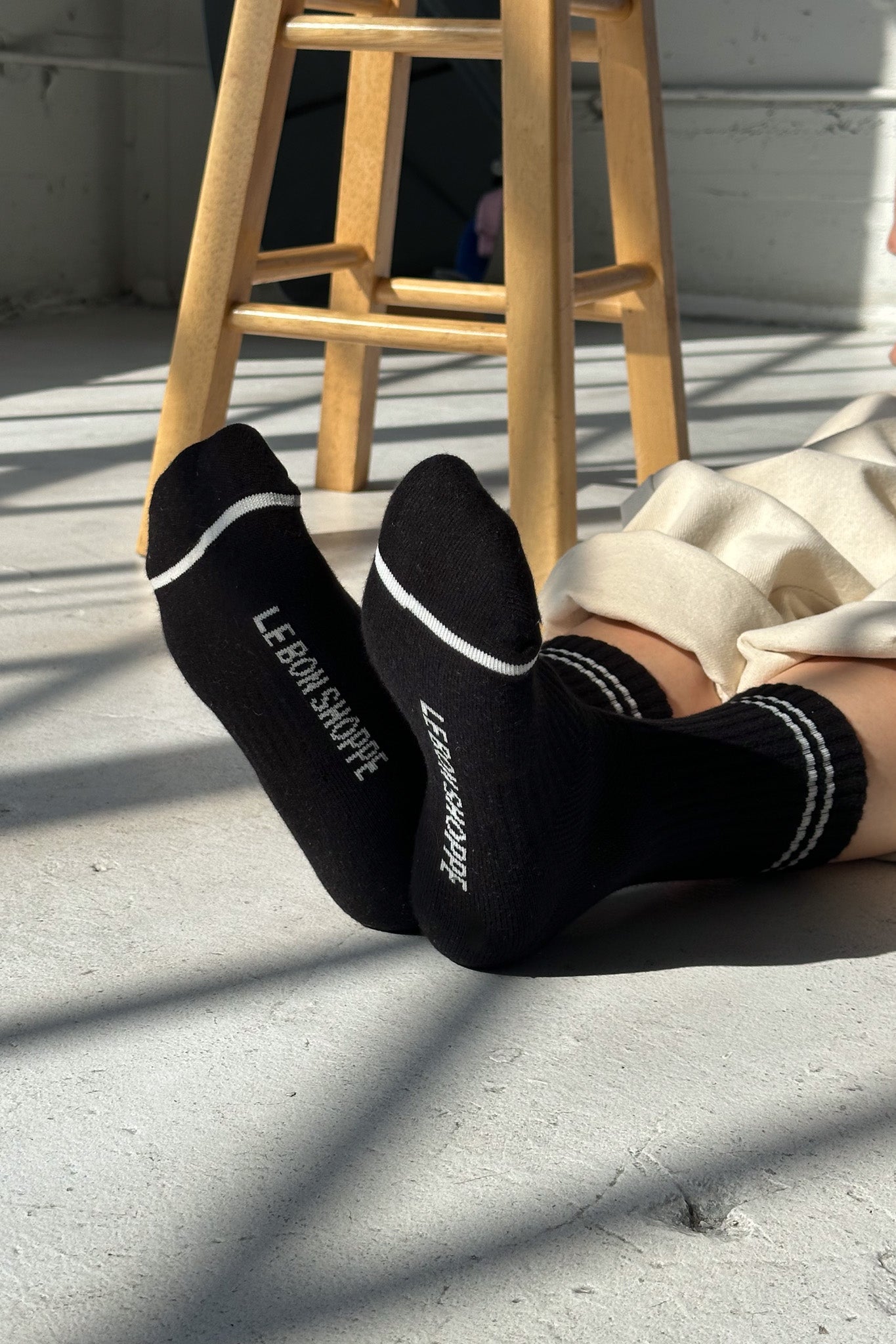 Boyfriend Socks - Noir