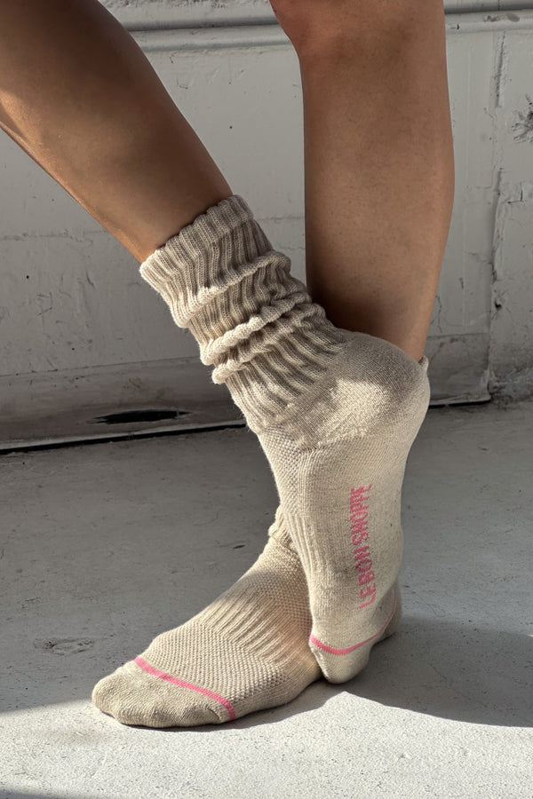 Ballet Socks - Oatmeal