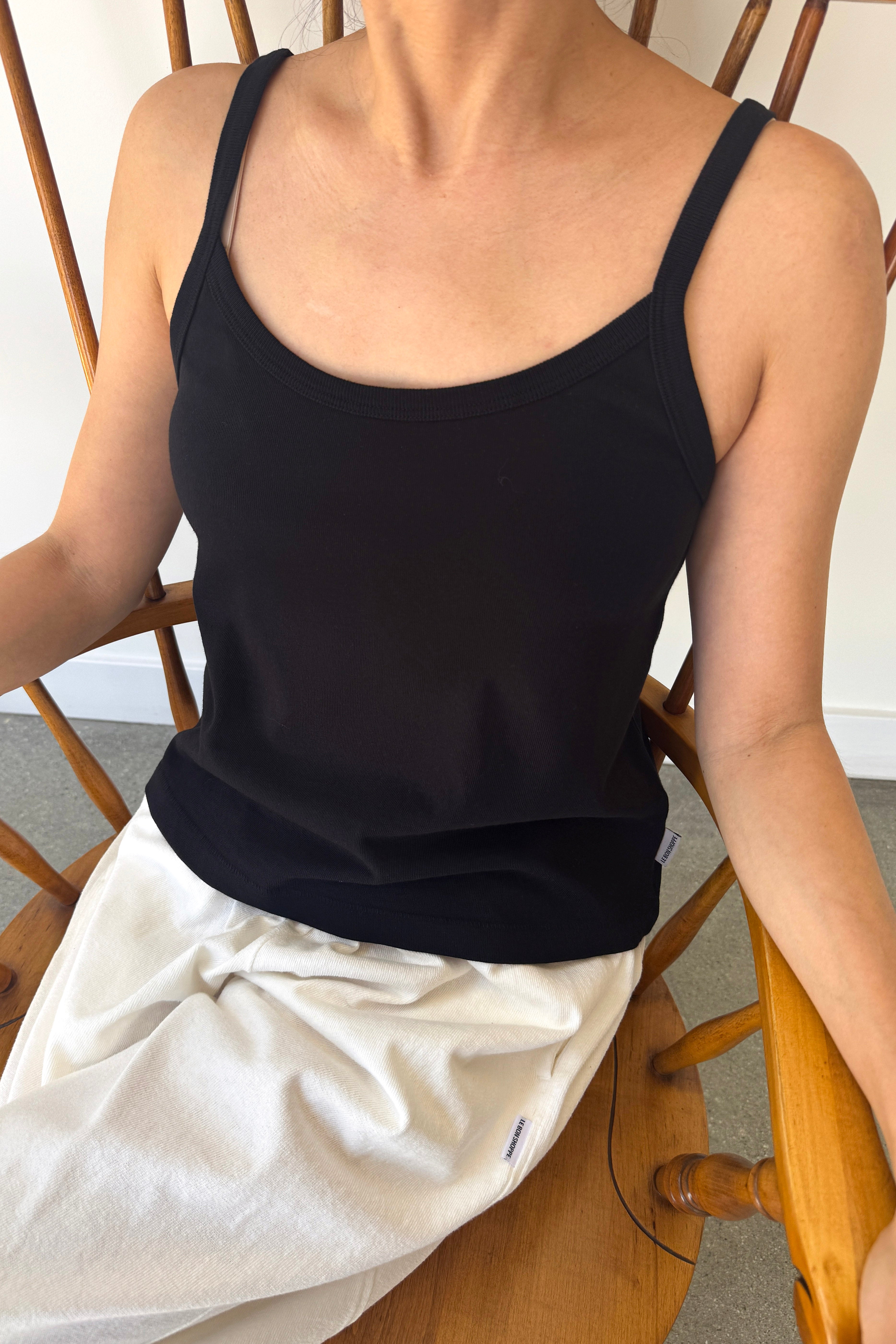 Premium Jersey Dana Cami - Black