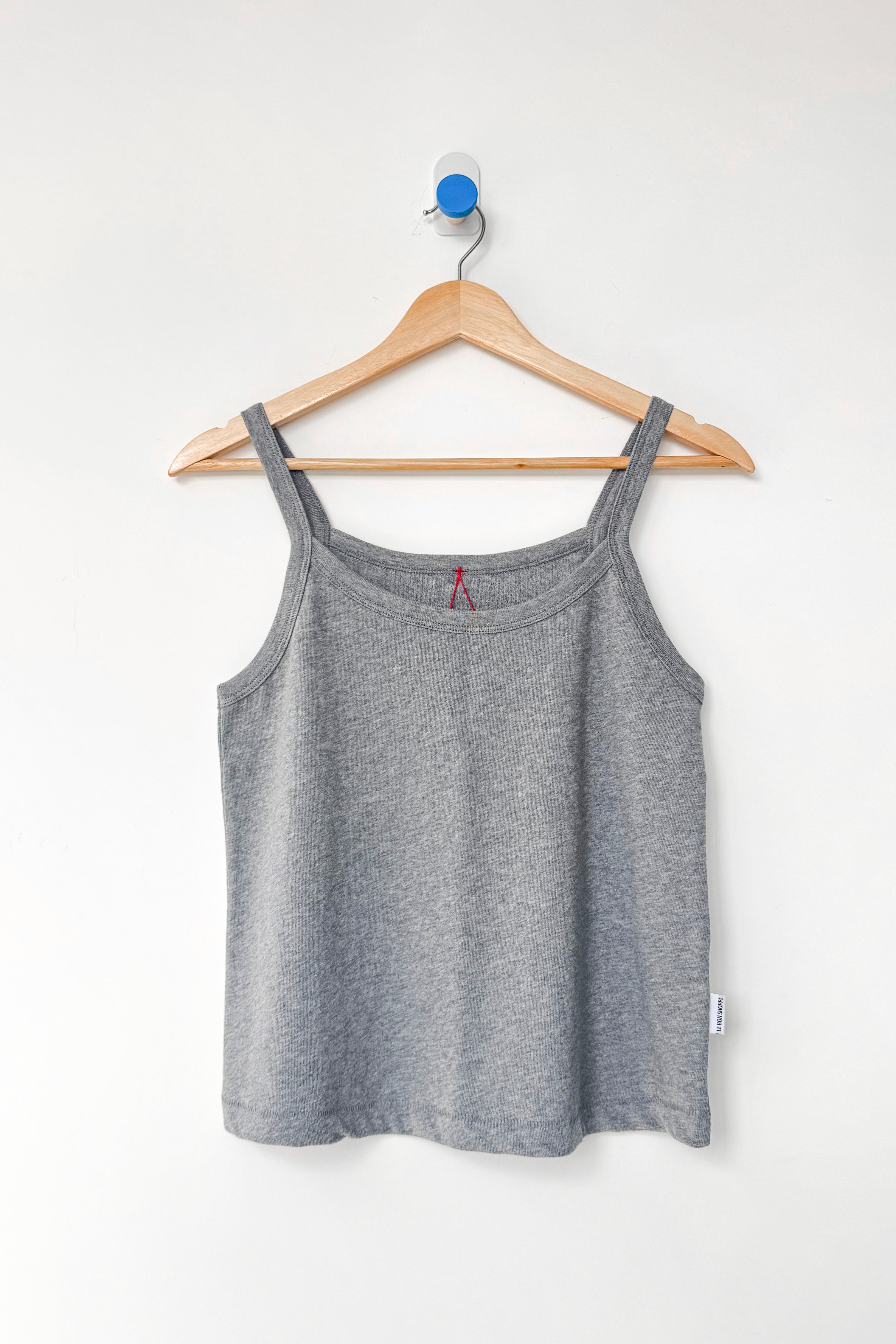 Premium Jersey Dana Cami - Melange Grey