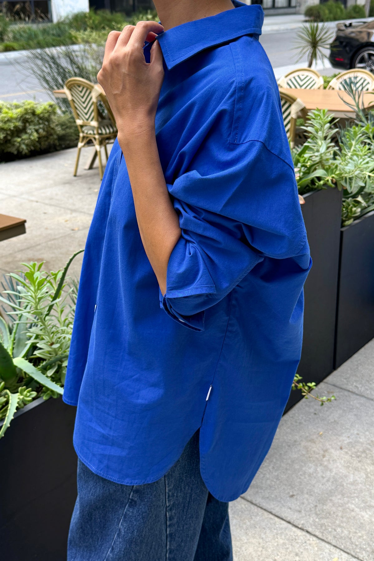 Light Weight Owen Shirt - Cobalt
