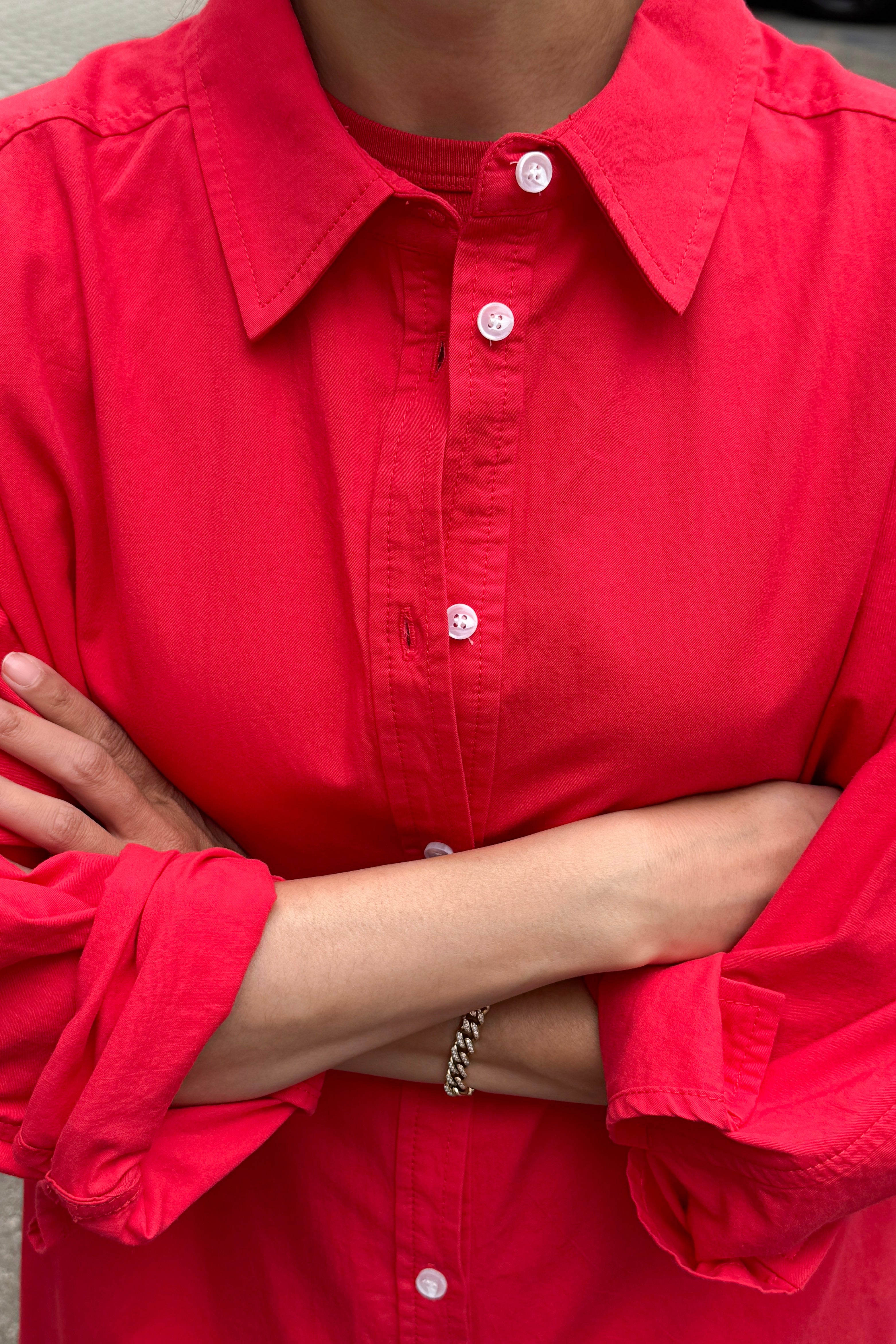 Light Weight Owen Shirt - Red