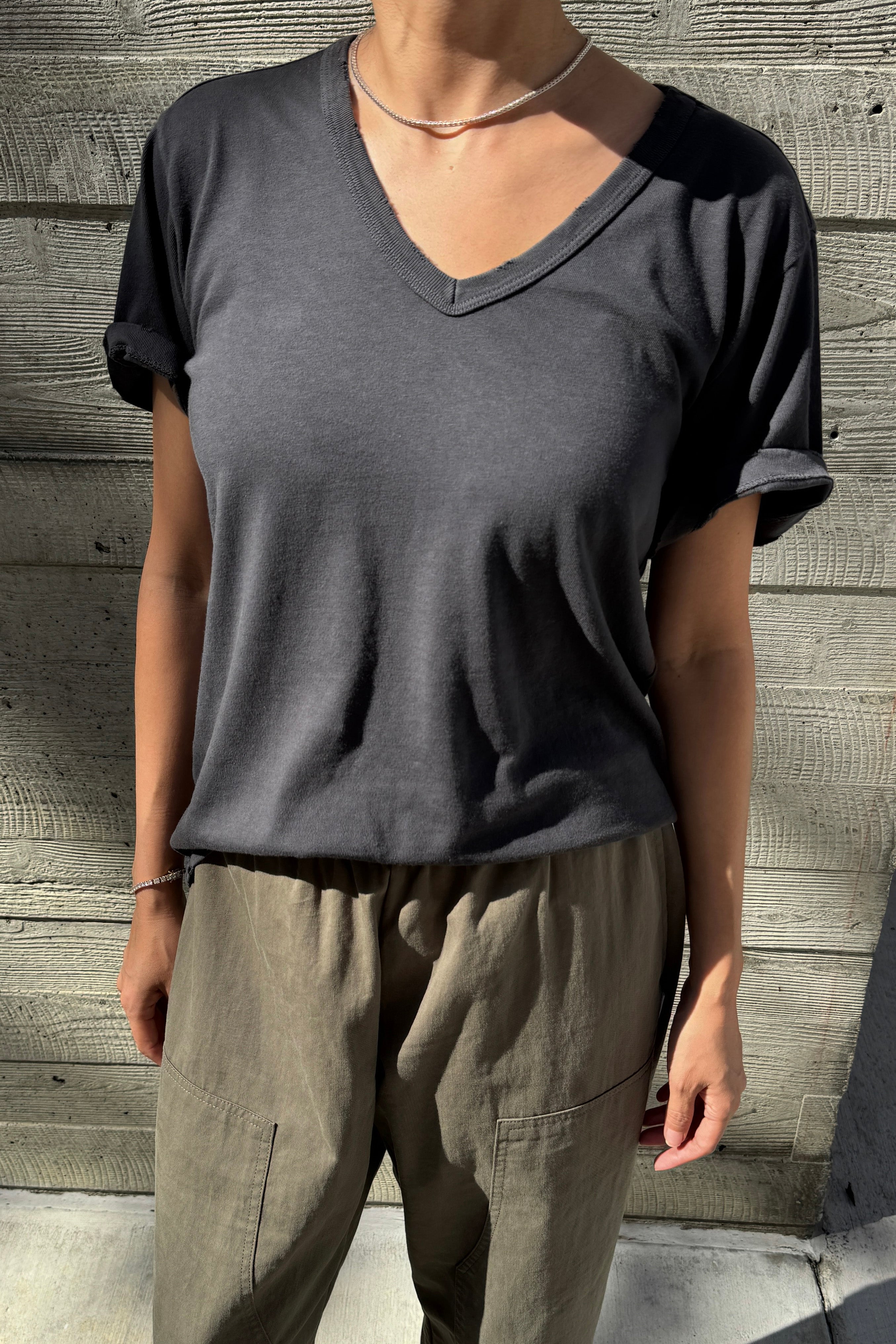 Vintage La Vie Tee (Organic Cotton) - Carbon
