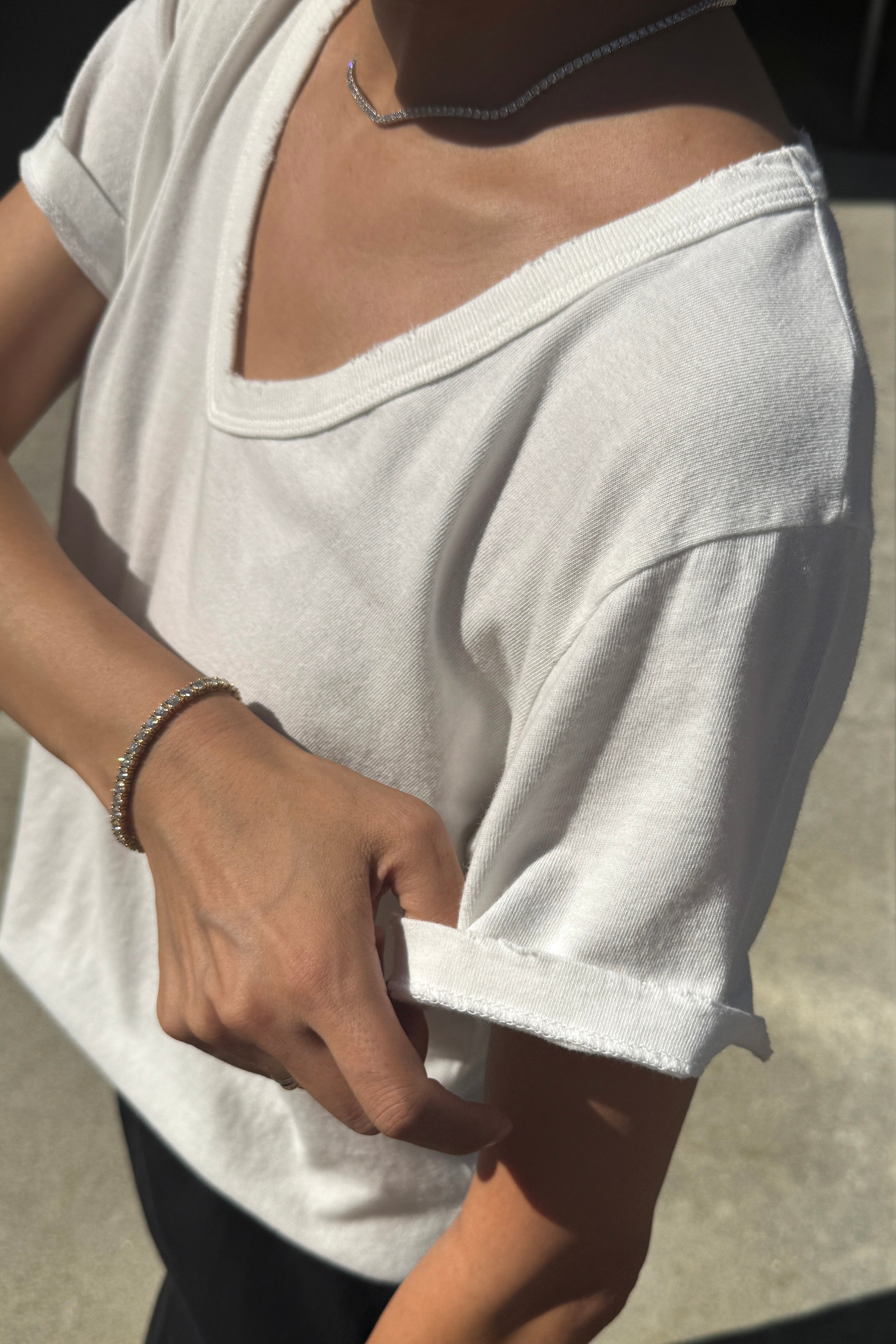Camiseta Vintage La Vie Blanca - Hecha con Algodón Orgánico