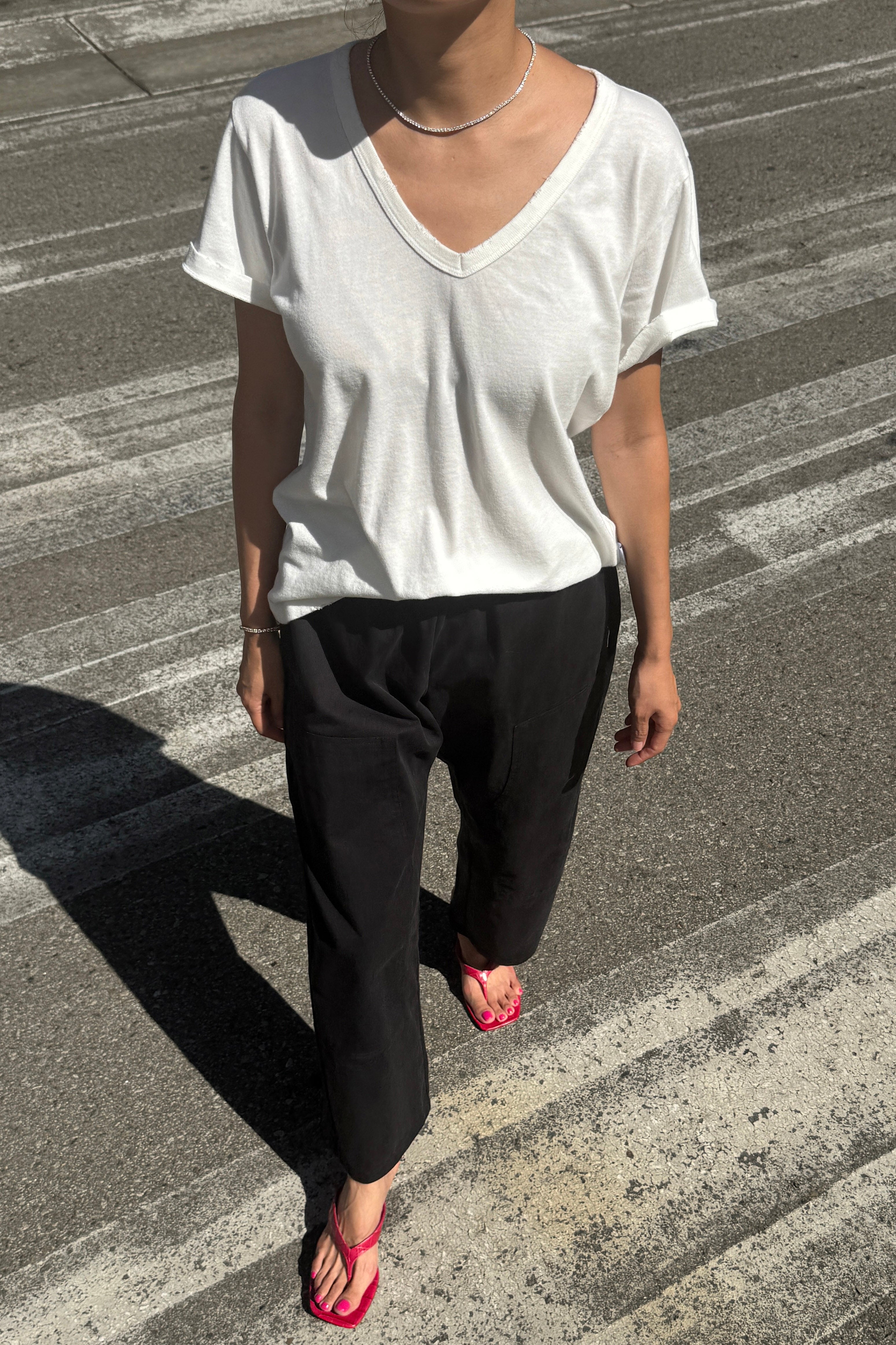 Camiseta Vintage La Vie Blanca - Hecha con Algodón Orgánico