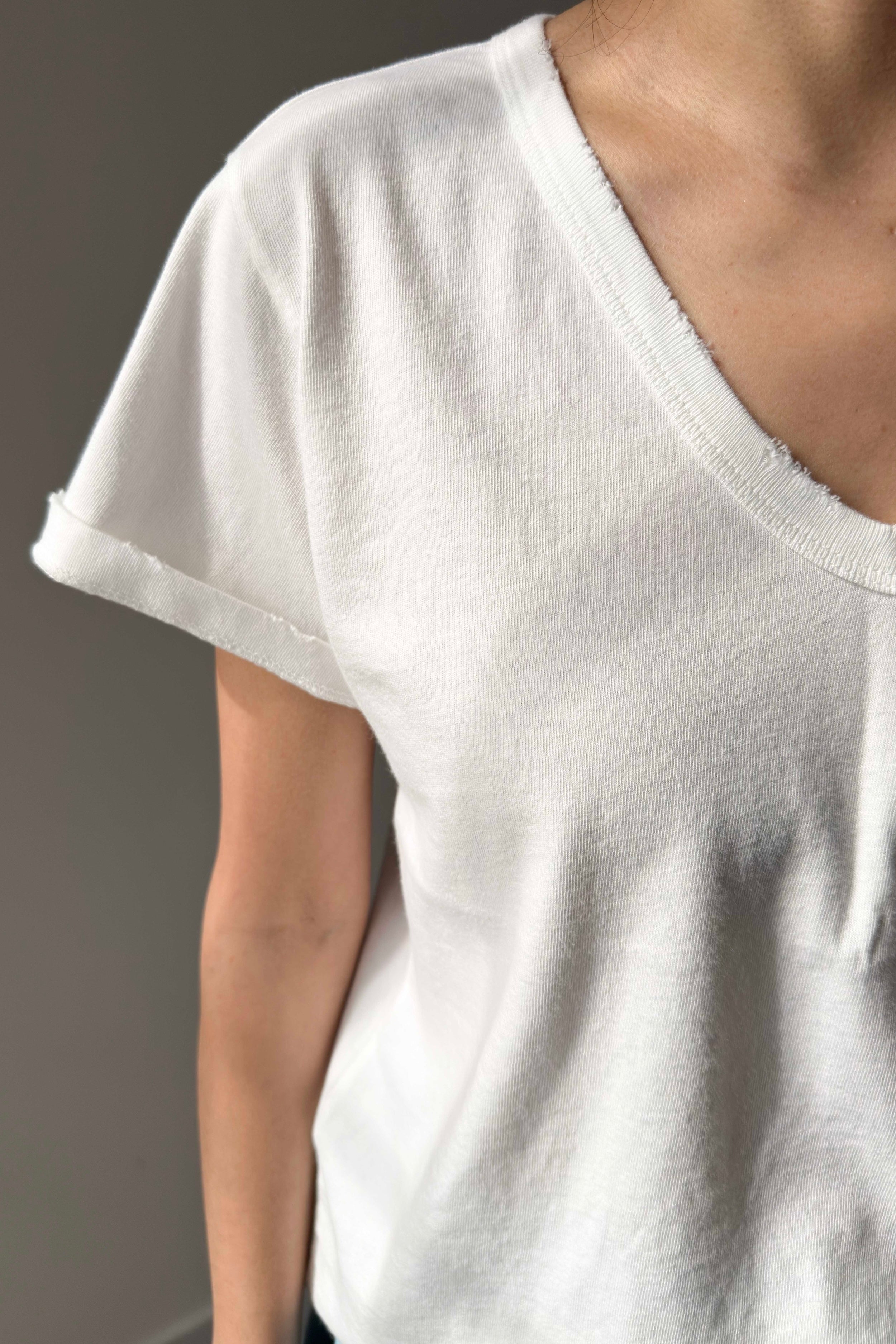 Camiseta Vintage La Vie Blanca - Hecha con Algodón Orgánico