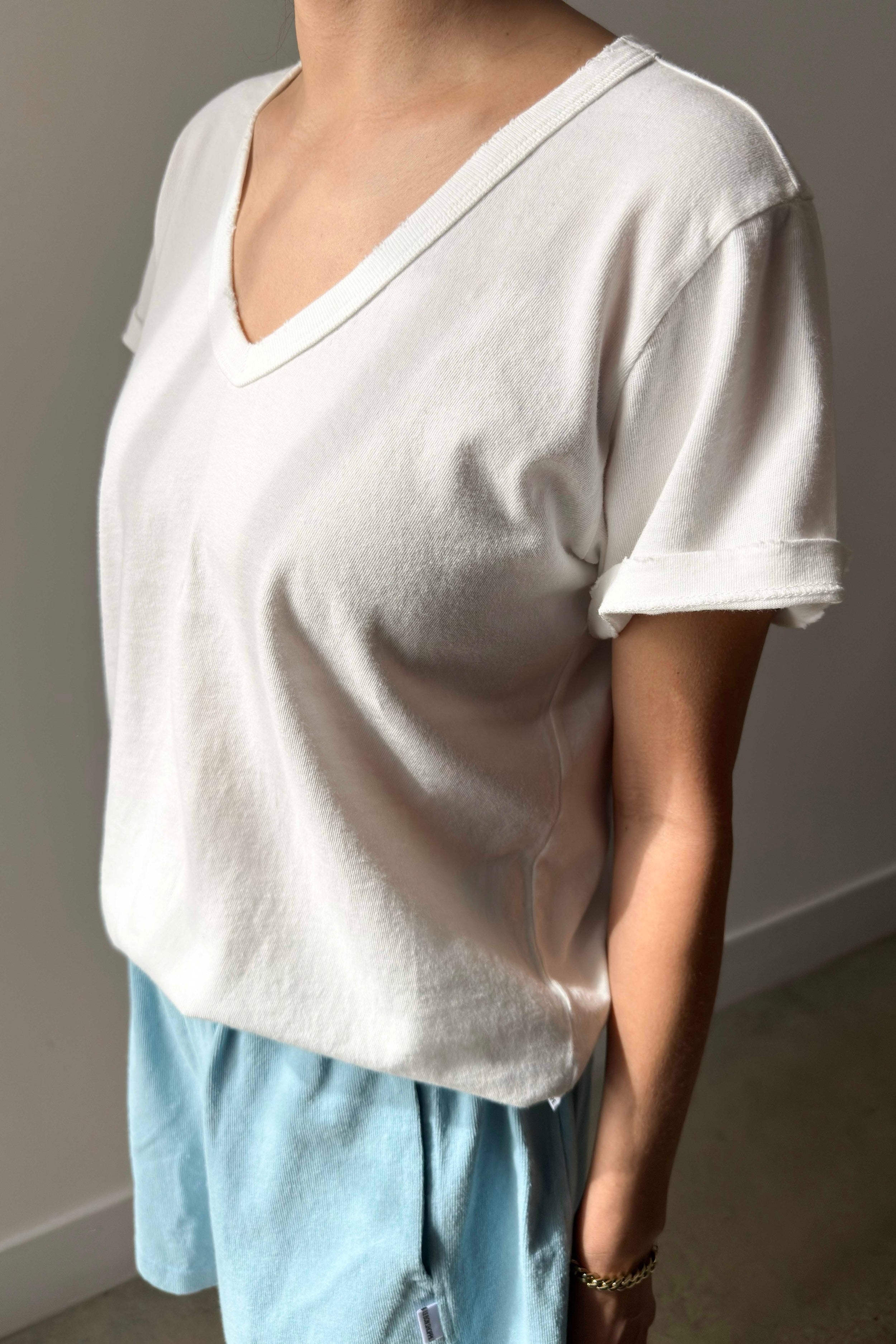 Camiseta Vintage La Vie Blanca - Hecha con Algodón Orgánico