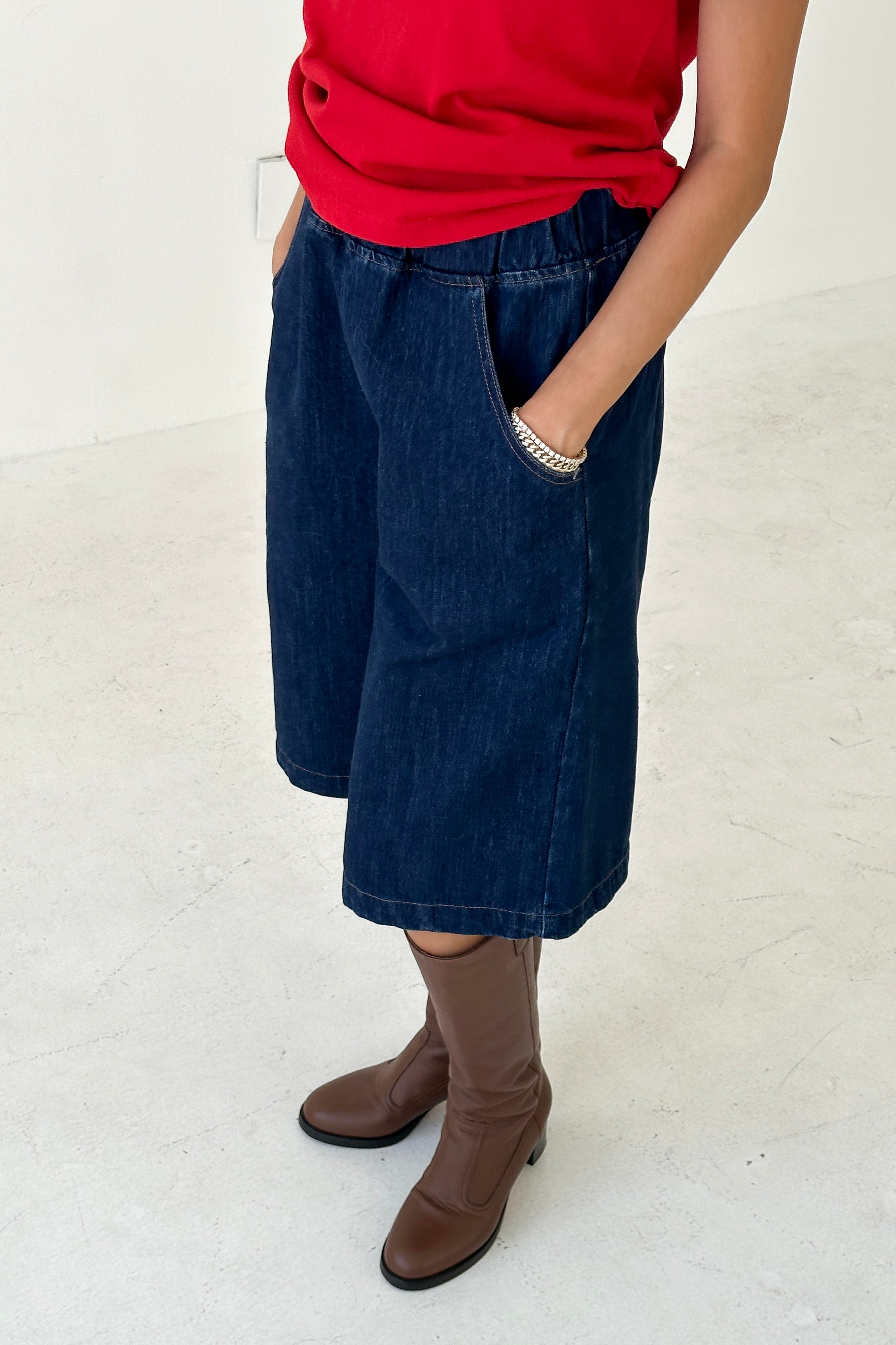 Liam Bermuda Shorts - RAW DENIM