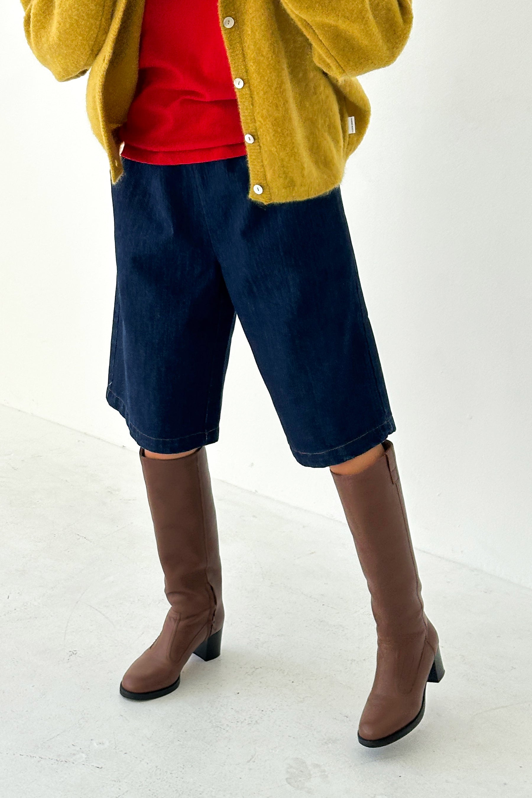 Liam Bermuda Shorts - RAW DENIM