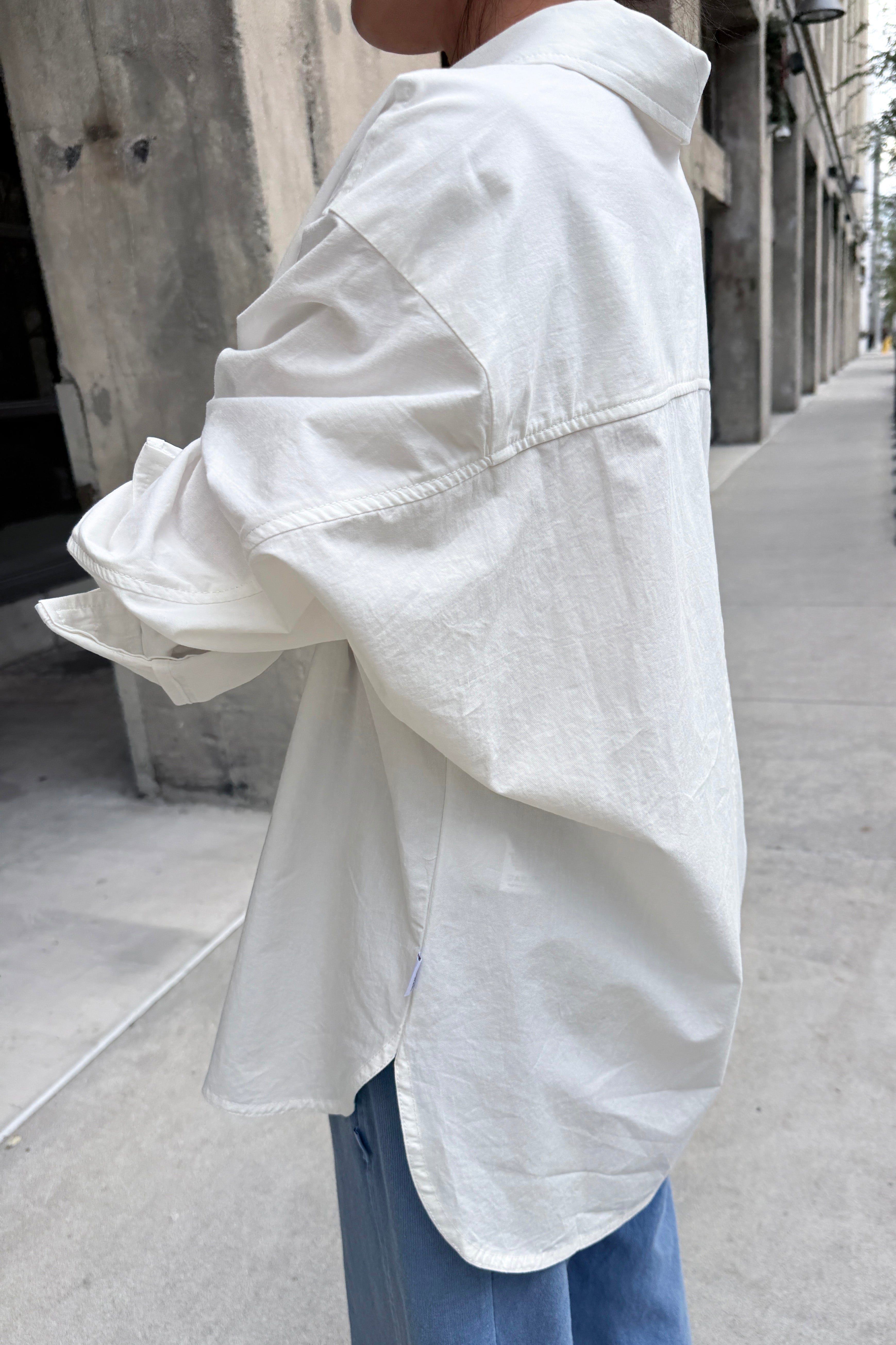 Light Weight Owen Shirt - White