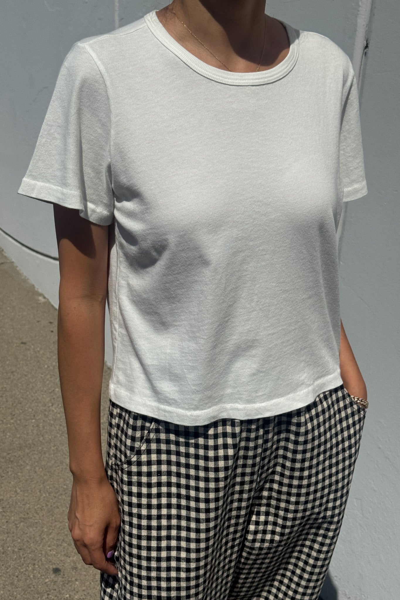 The Little Boy Tee - Vintage White
